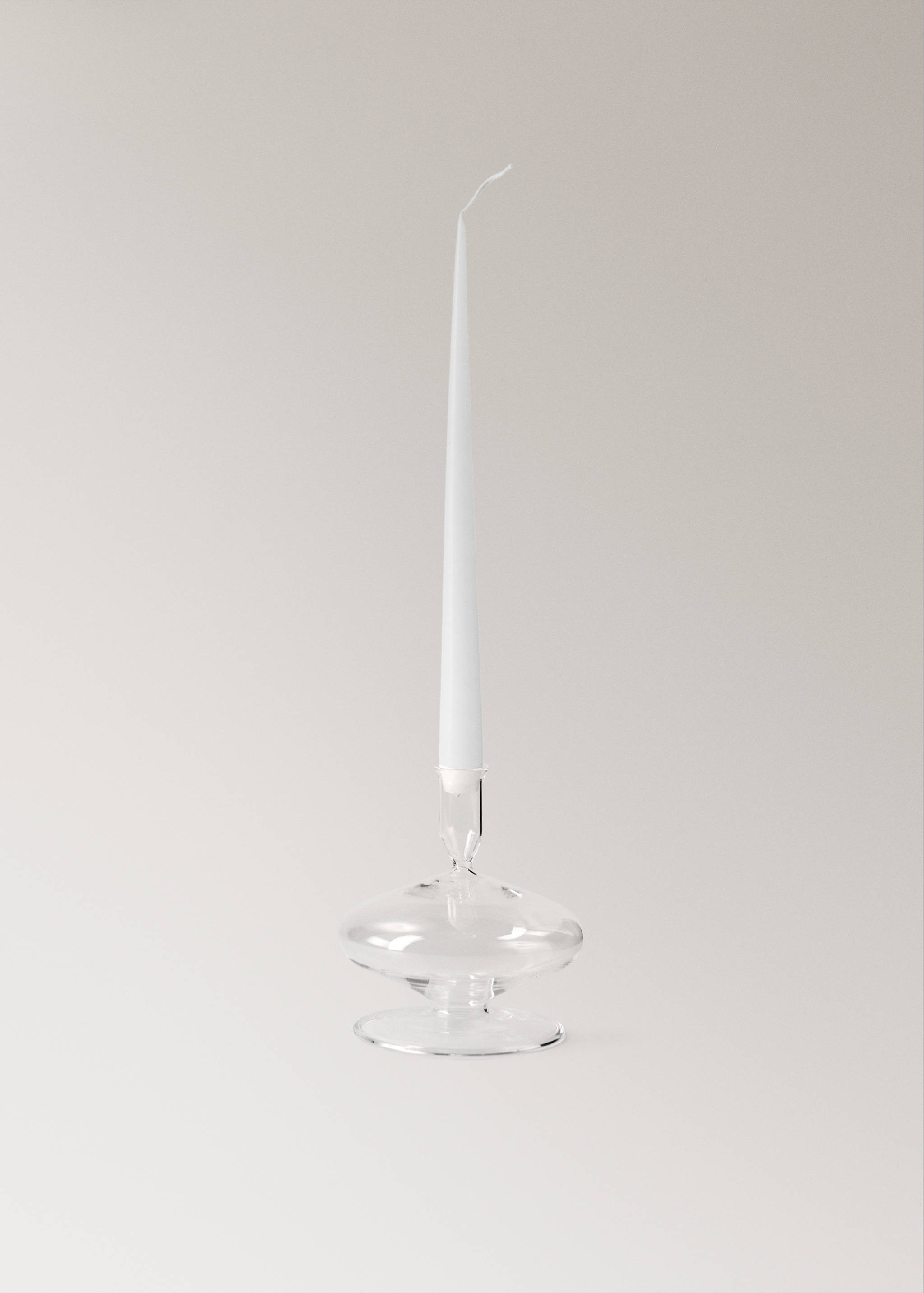 Висок вълнообразен свещник от боросиликатно стъкло - Данни за артикула 3