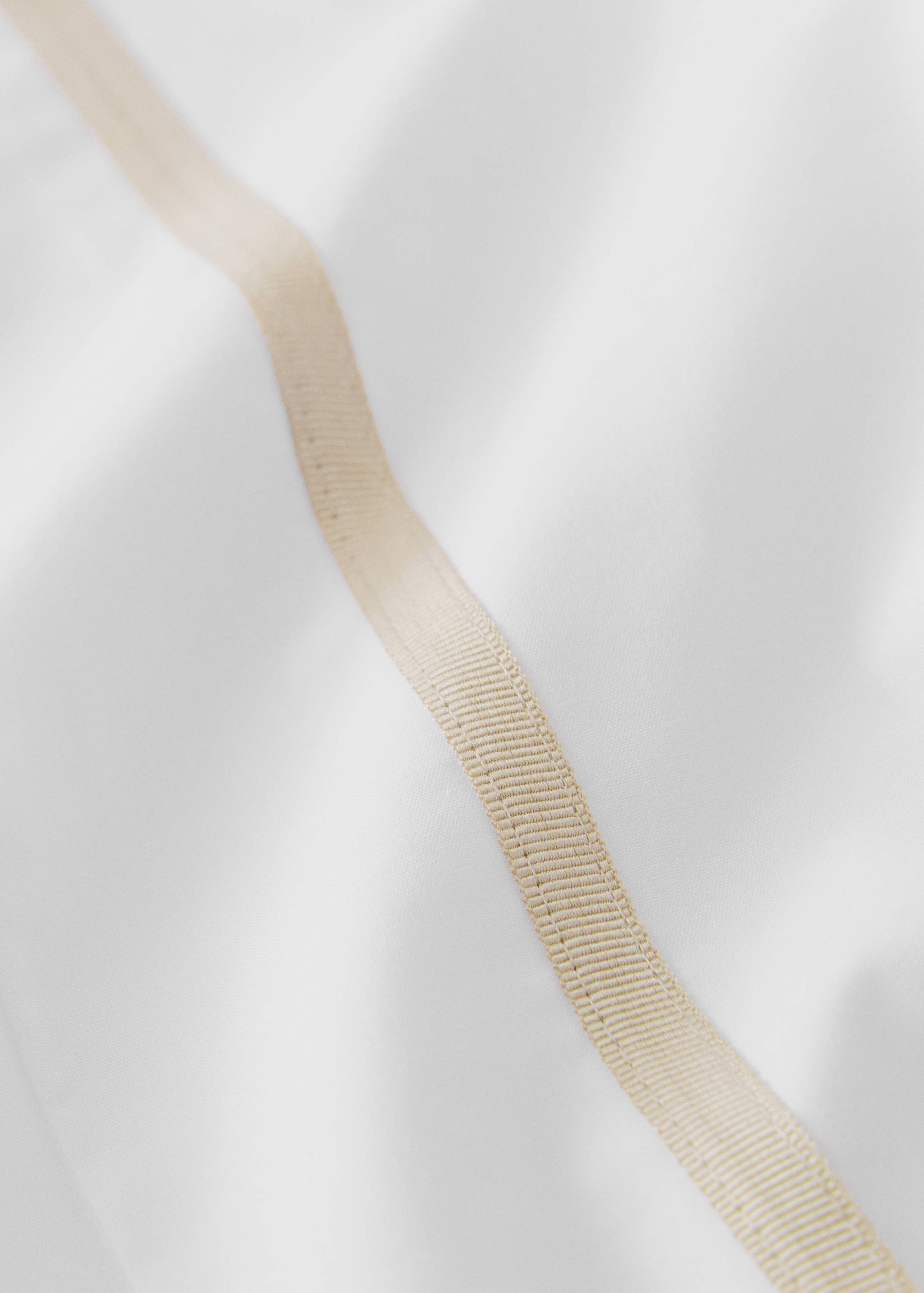 200-thread count percale cotton top sheet for 180/200 cm bed - Details of the article 3