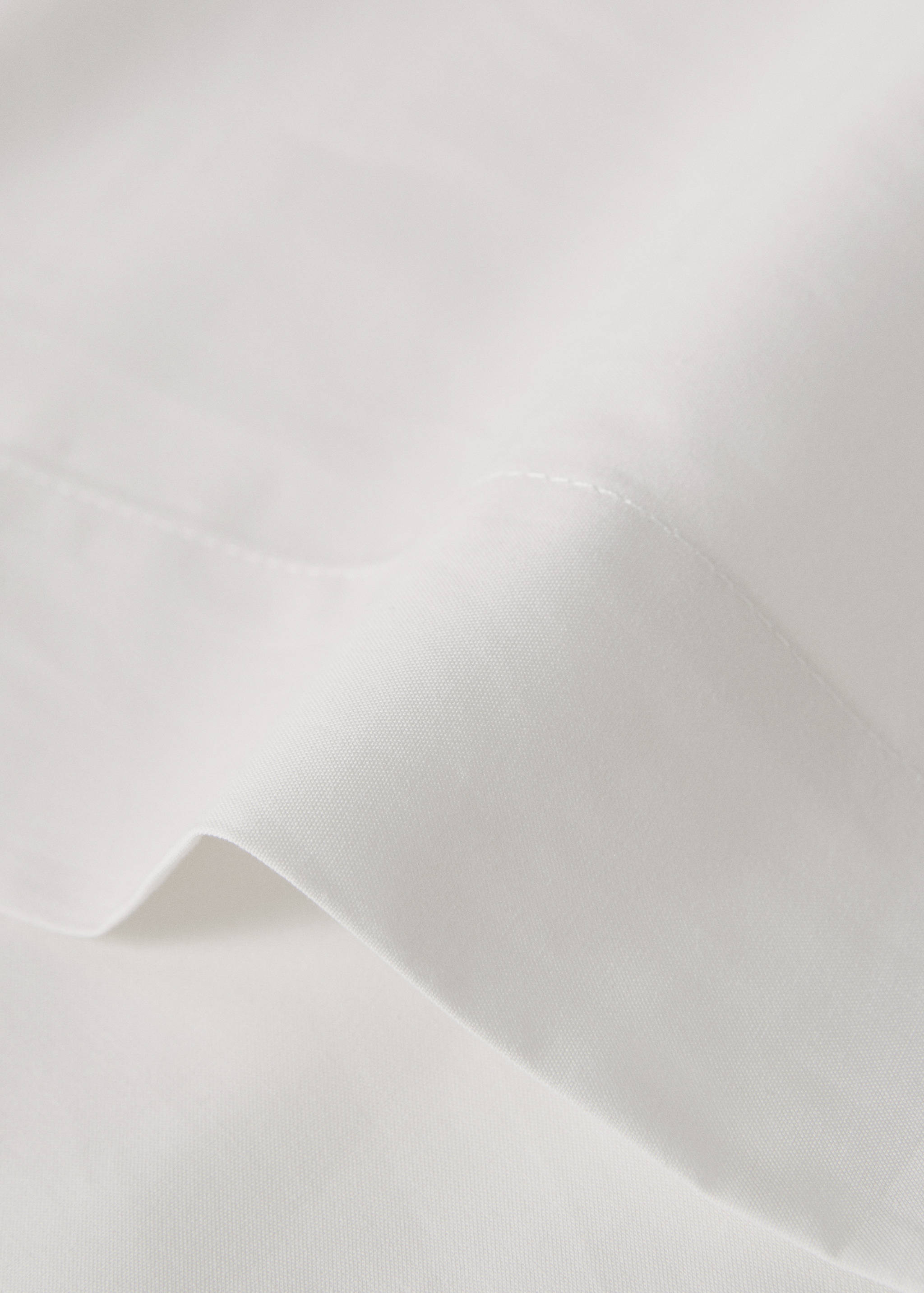 Percale cotton top sheet for 90 cm bed - Details of the article 1