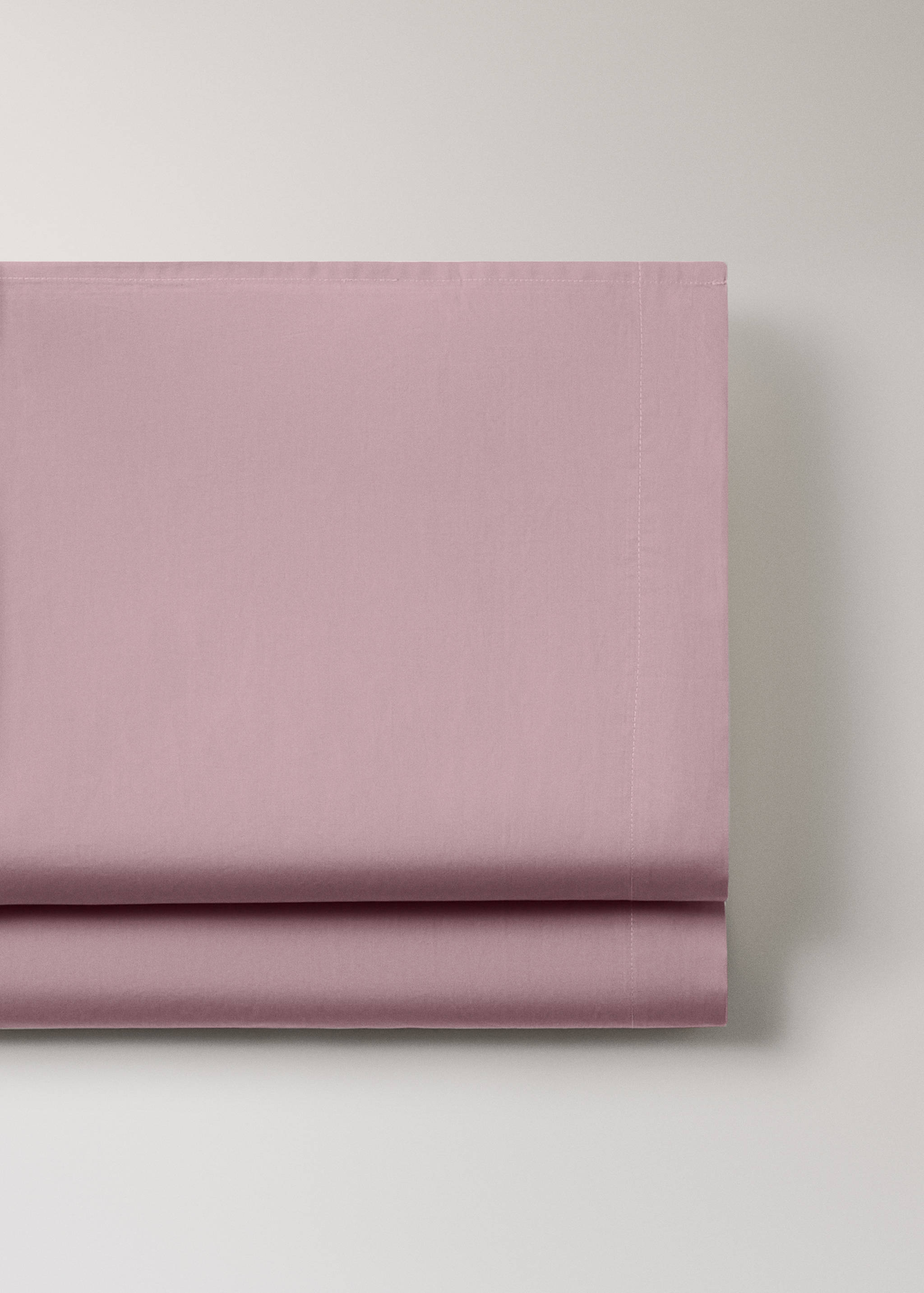 Percale cotton top sheet for 90 cm bed - Details of the article 2
