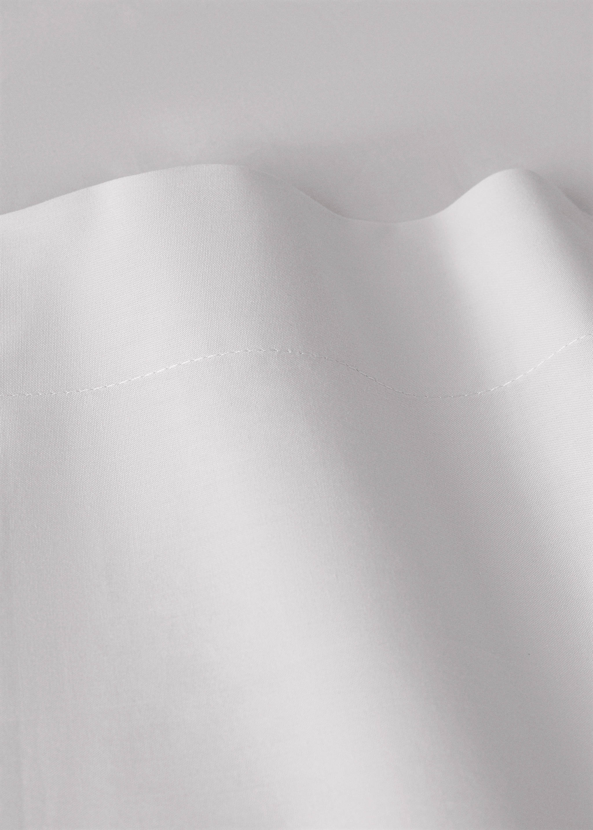 Percale cotton top sheet for 135/140 cm bed - Details of the article 1