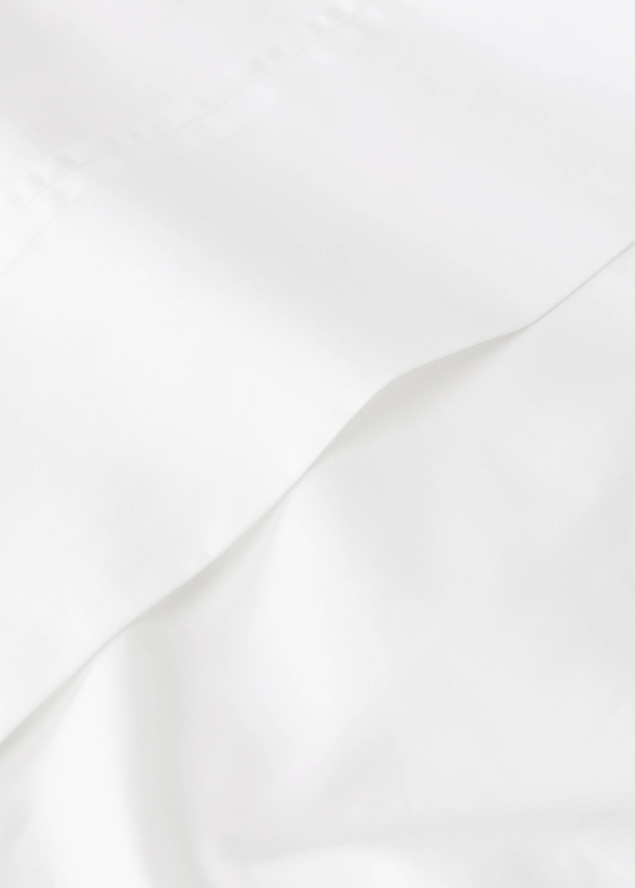 Oberlaken aus Baumwoll-Perkal, Fadendichte 300, für 150/160 cm Bett - Detail des Artikels 1