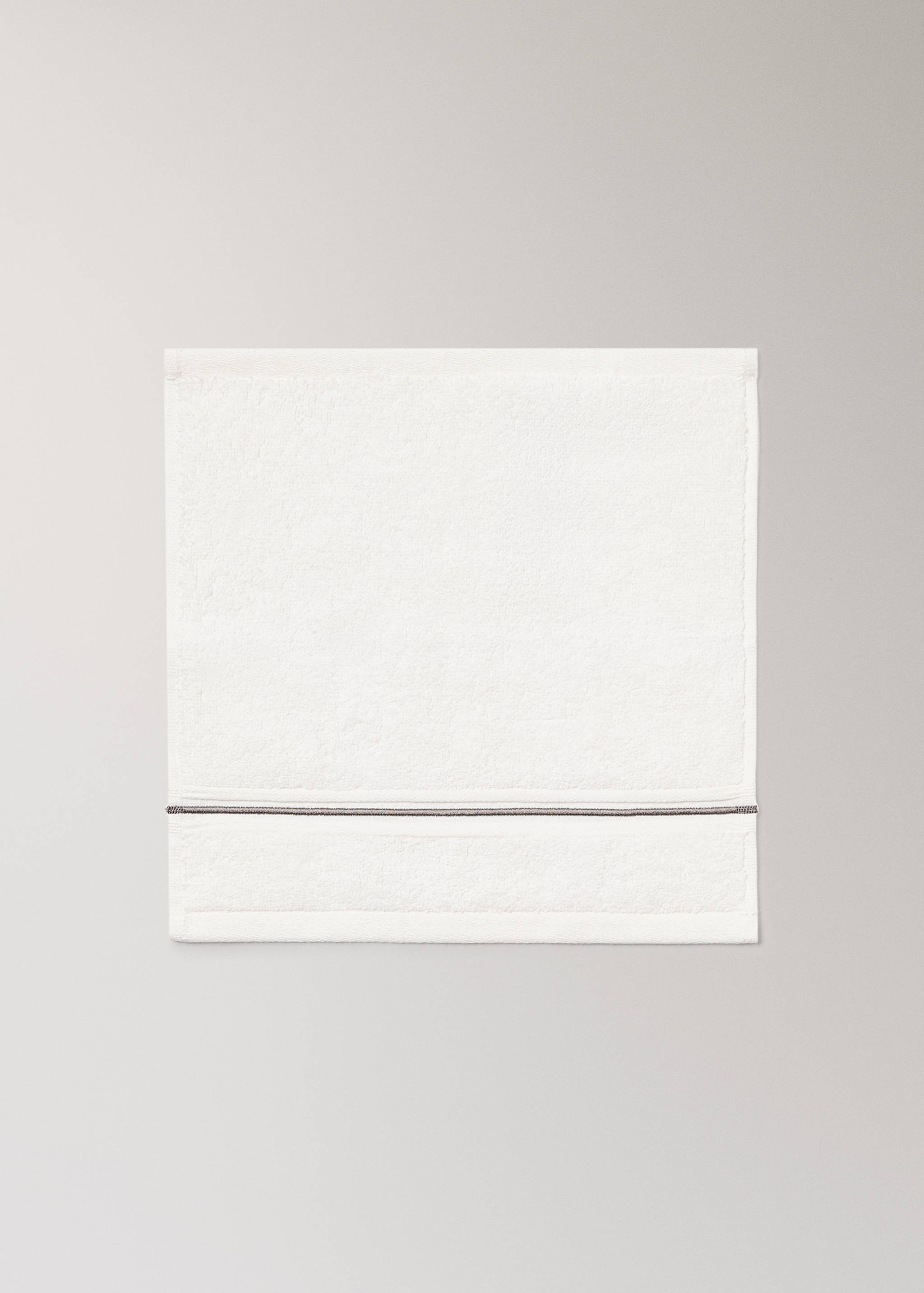 Set de 3 prosoape din bumbac cu feston brodat - Detaliu al articolului 1