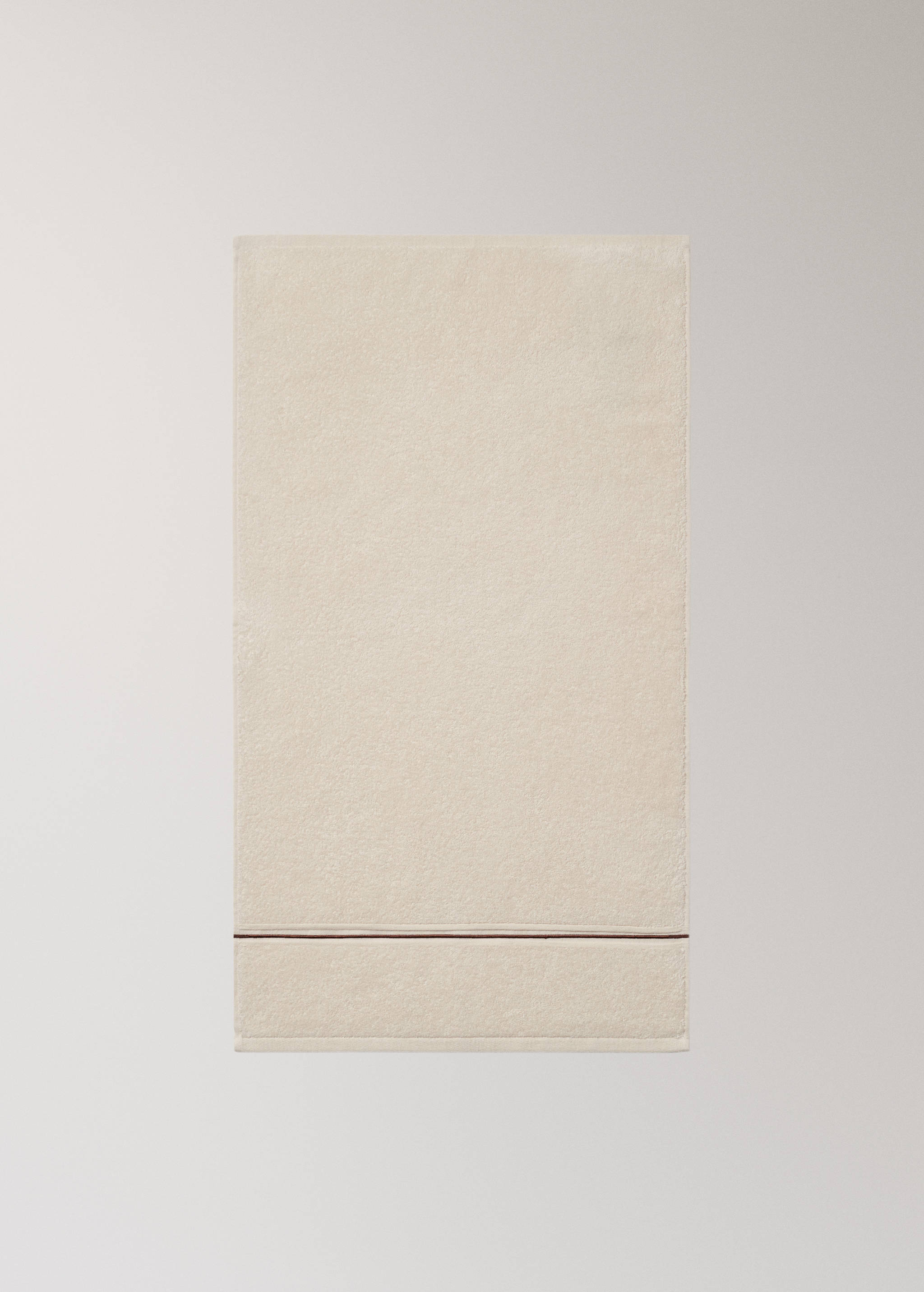 Handtuch aus Baumwolle mit besticktem Muschelsaum - Detail des Artikels 4