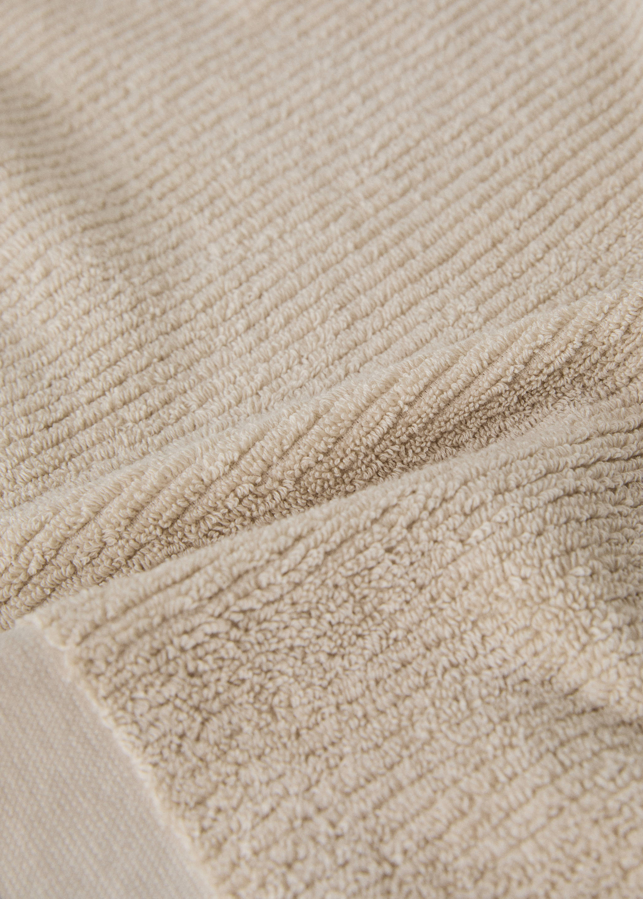 Textured guest towel with fringes - Details of the article 3