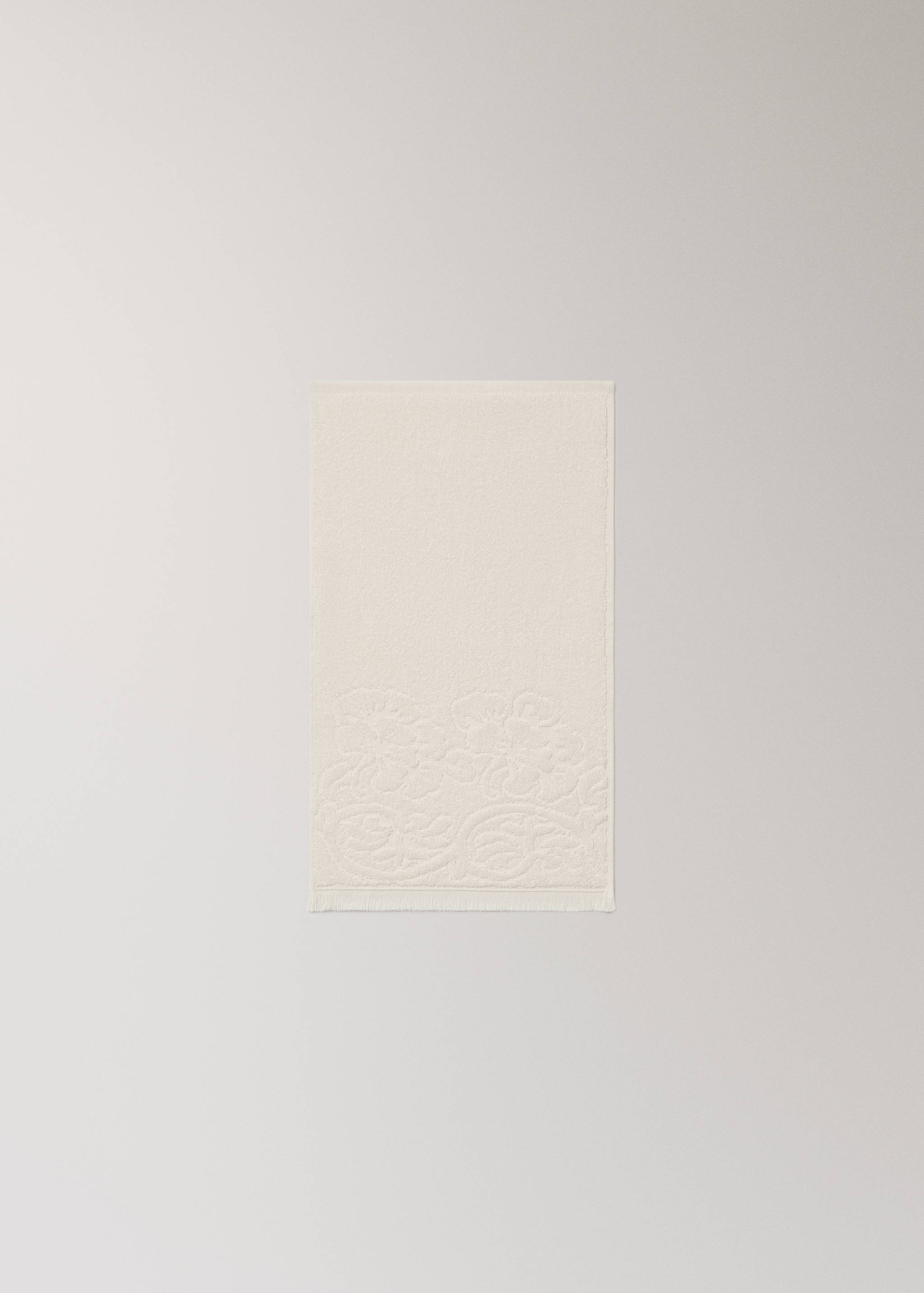 Ručník s květinovým lemem - Detail zboží 4