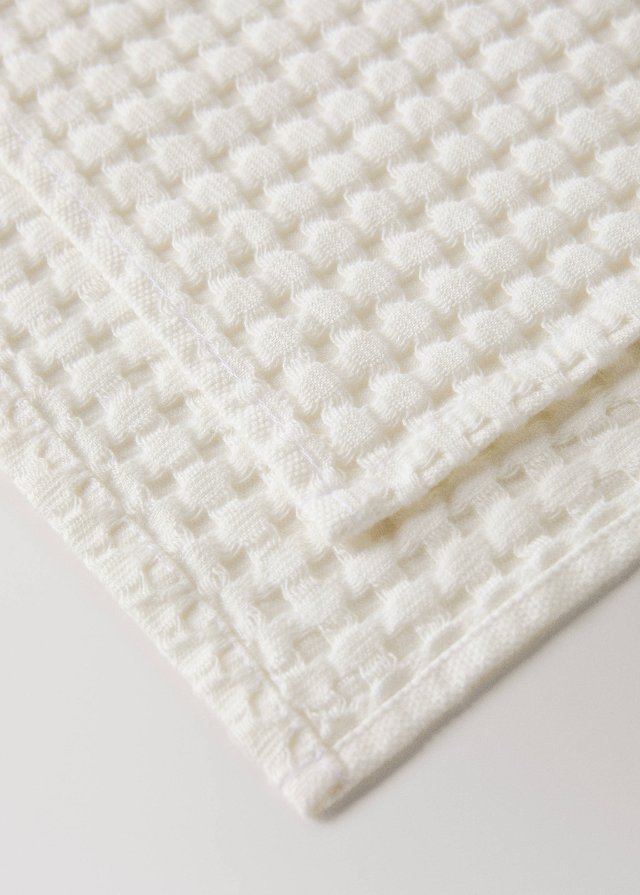 Drap de bain en coton gaufré - Détail de l'article 1