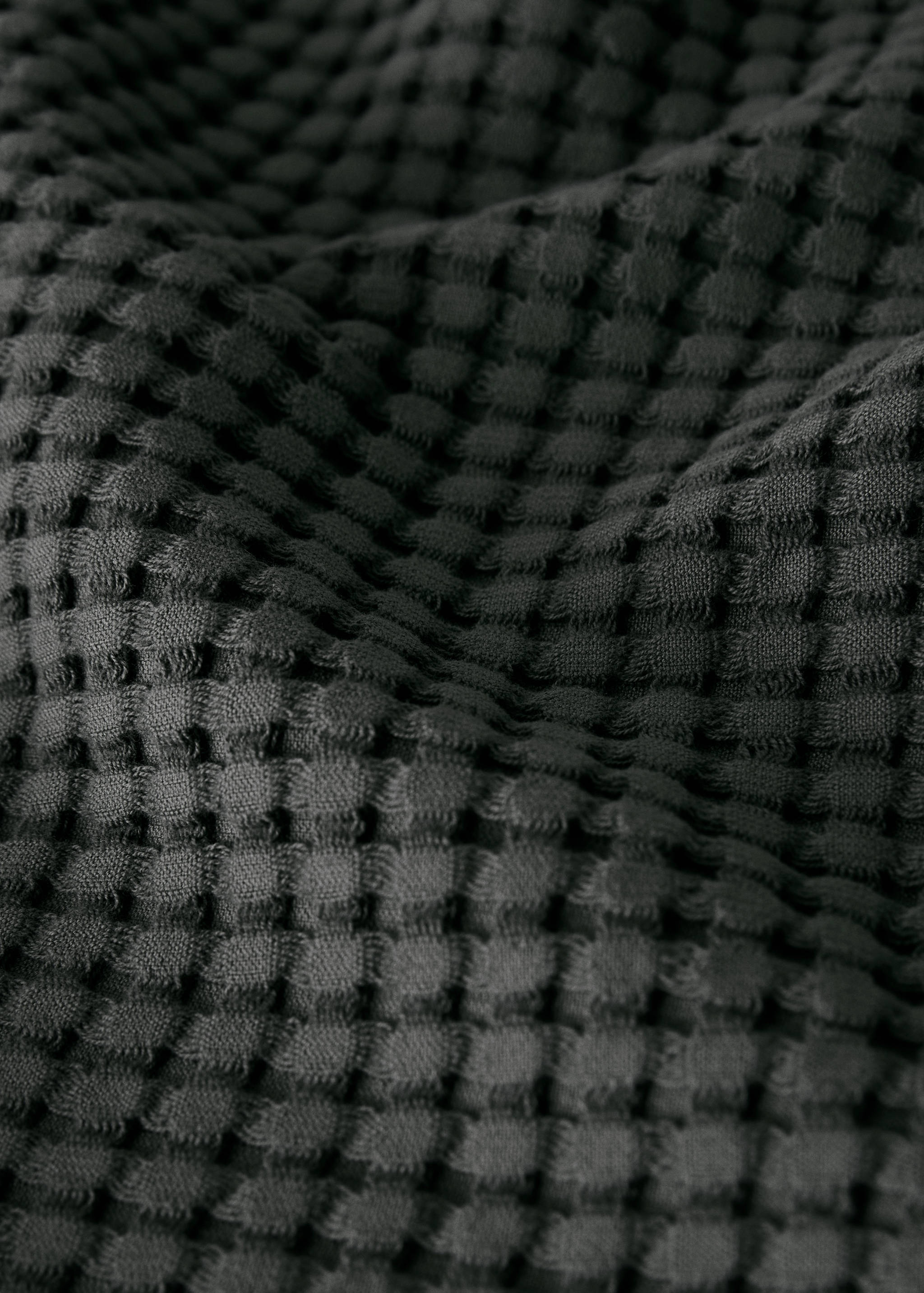 Cotton waffle bath towel - Details of the article 1