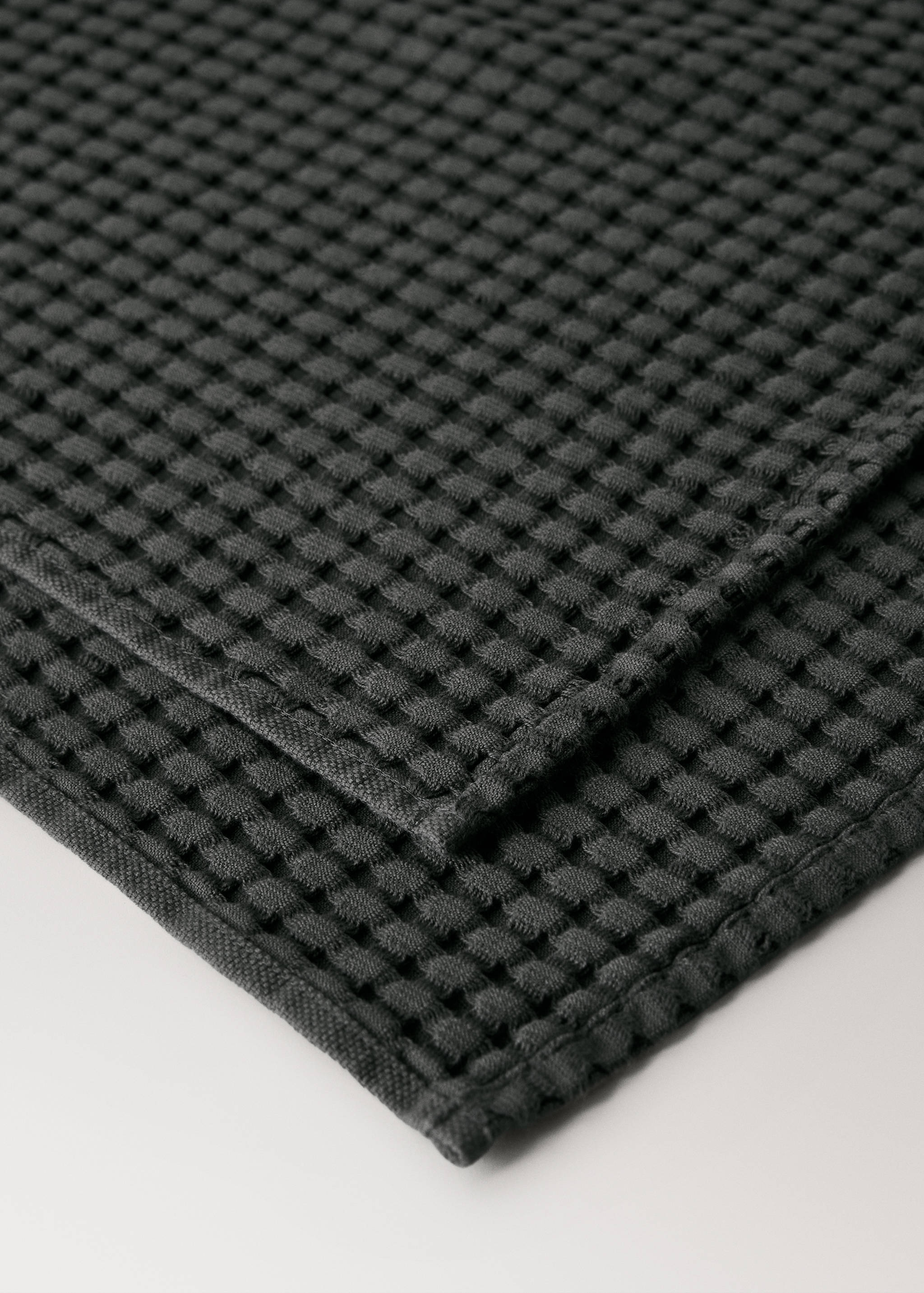 Cotton waffle bath towel - Details of the article 2