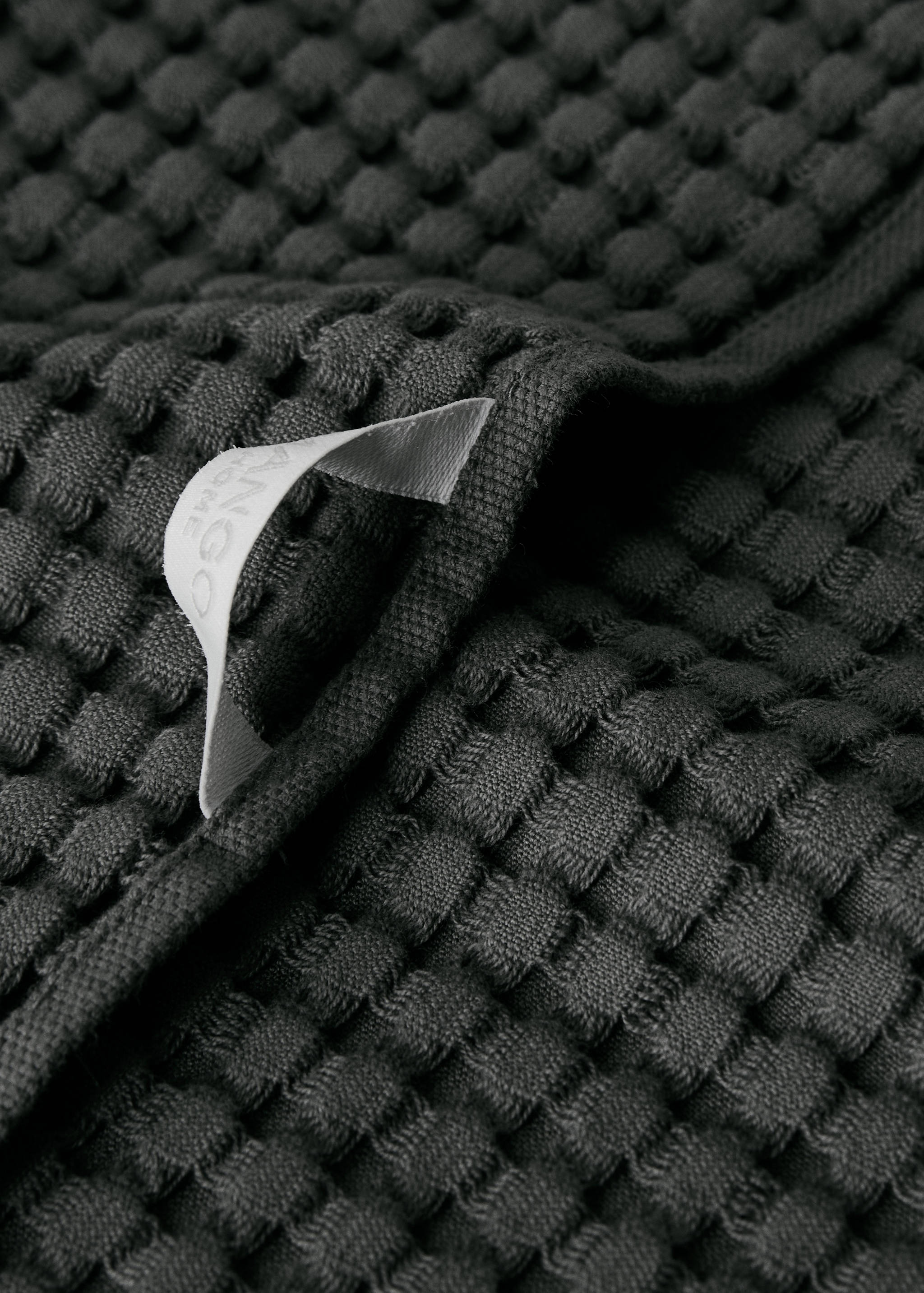 Cotton waffle bath towel - Details of the article 3