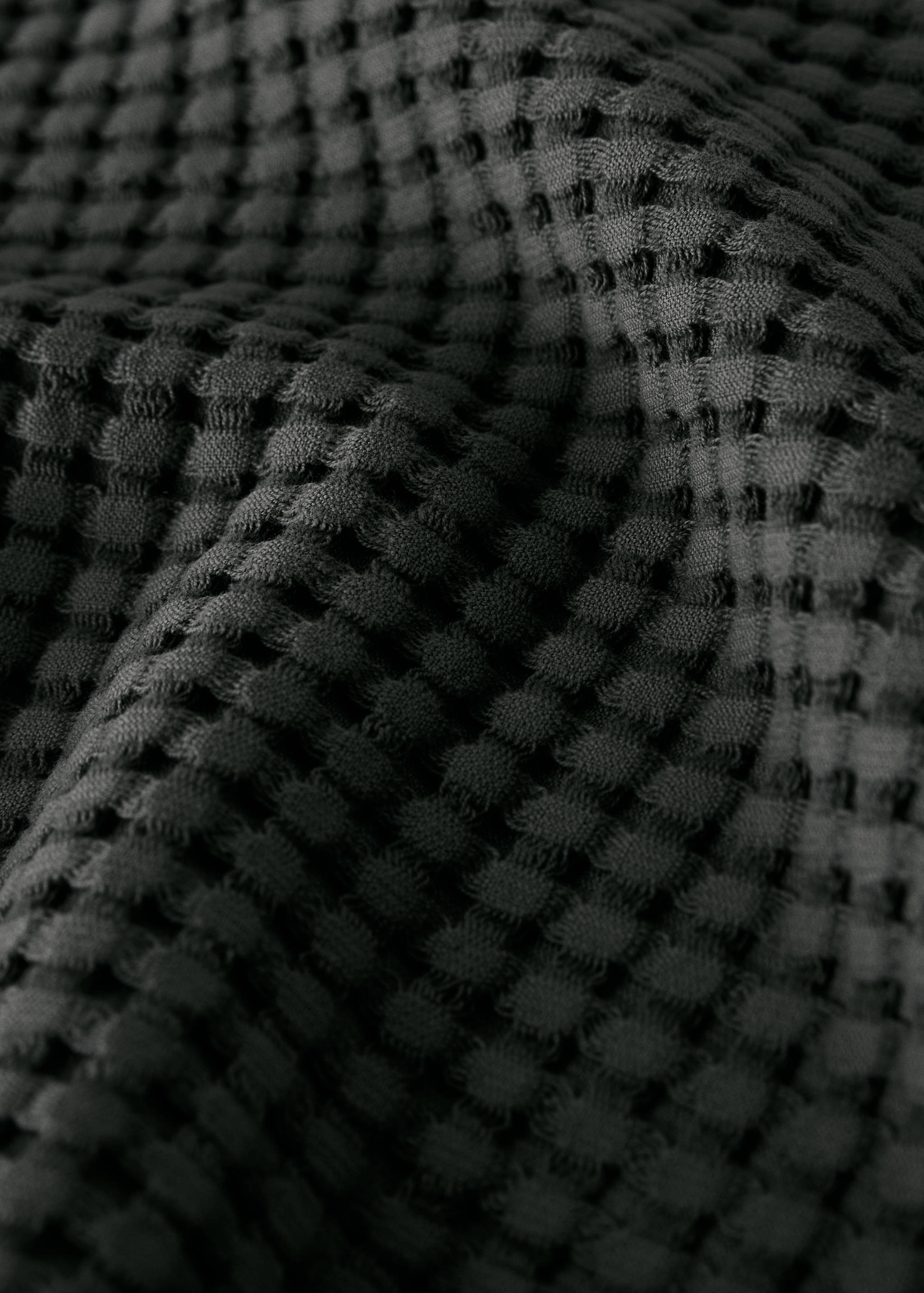 Cotton waffle hand towel - Details of the article 1