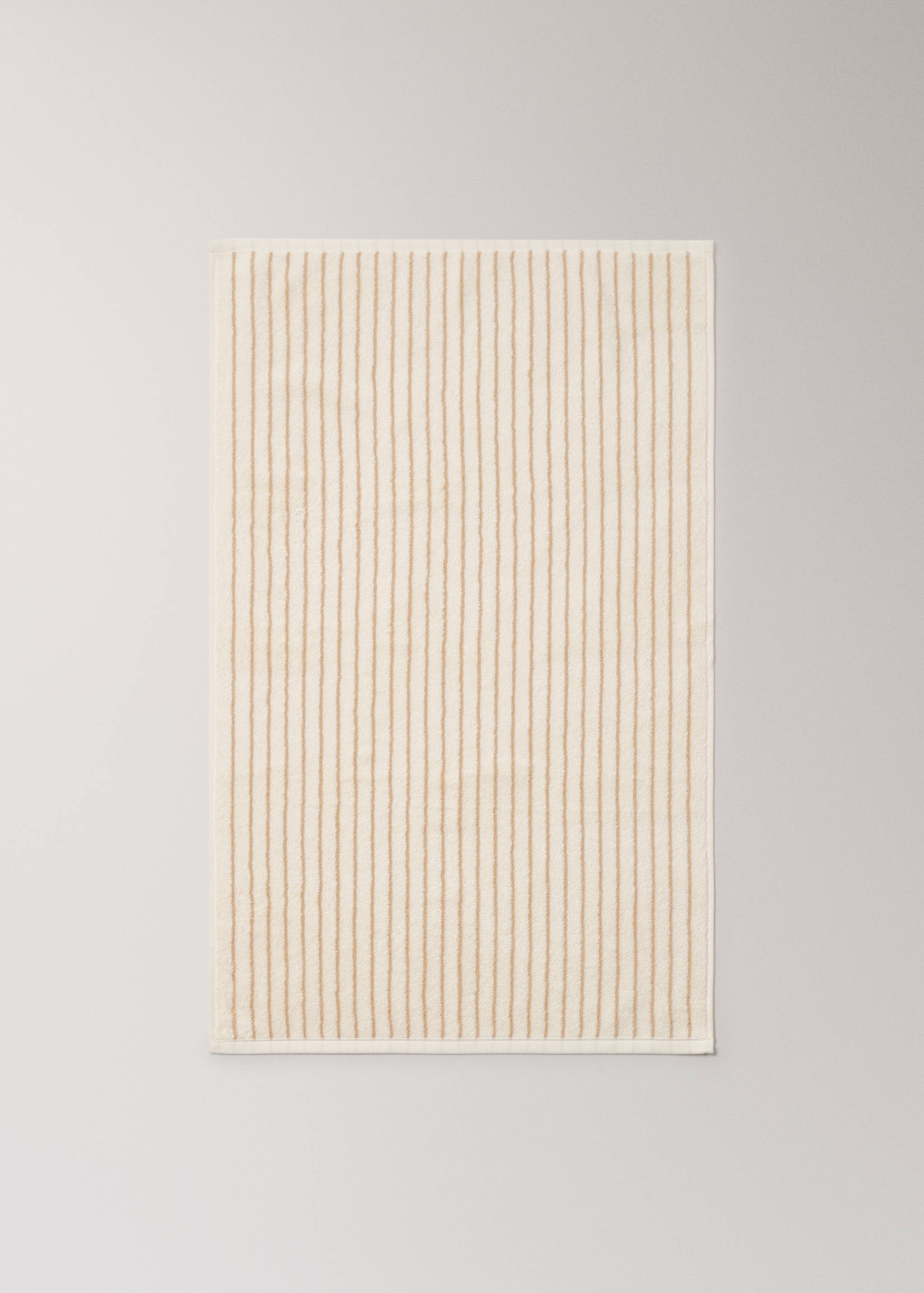 Handduk i bomull med tvåfärgade ränder - Detaljer om artikeln 4