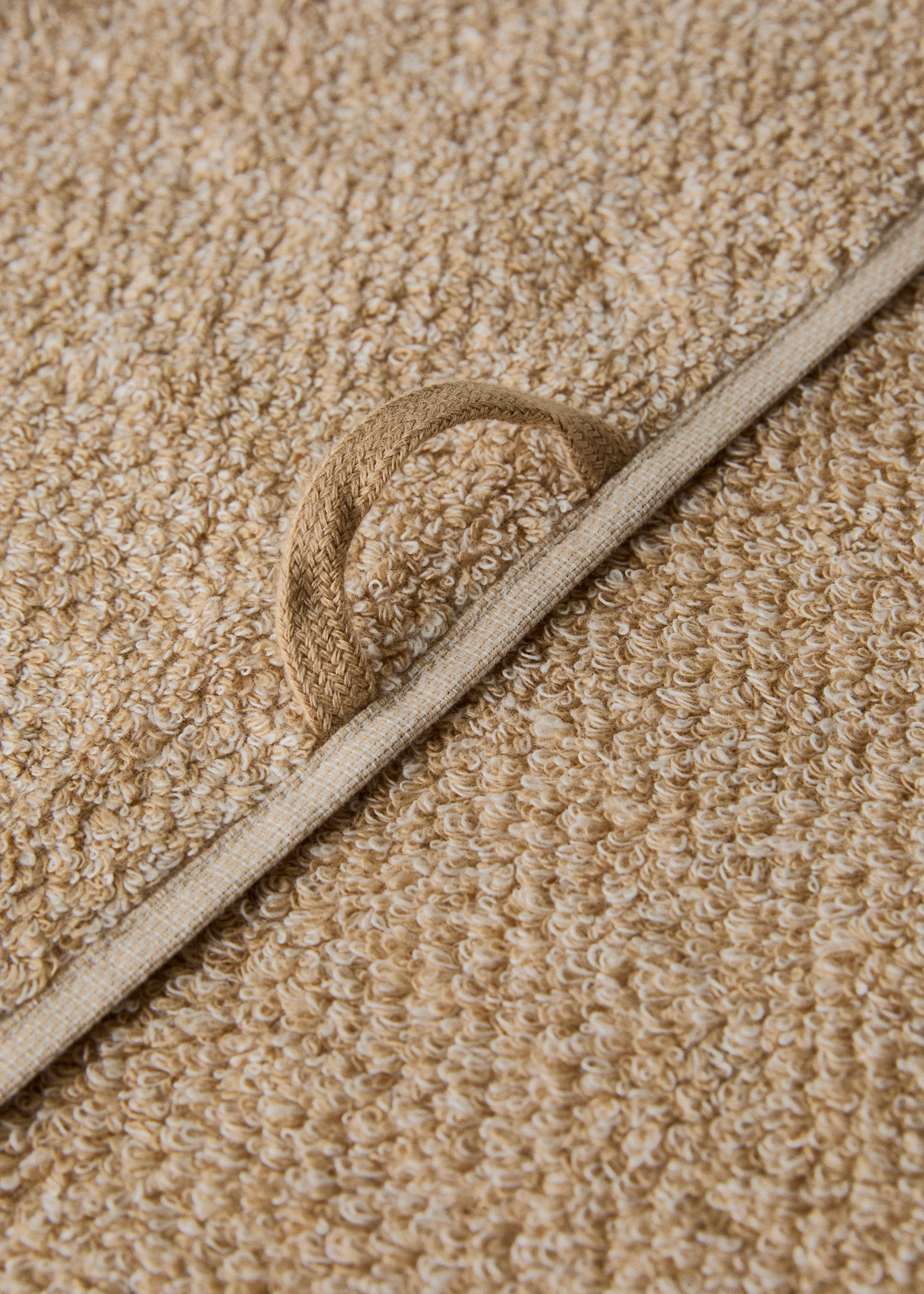 Cotton-blend two-tone guest towel - Details of the article 3