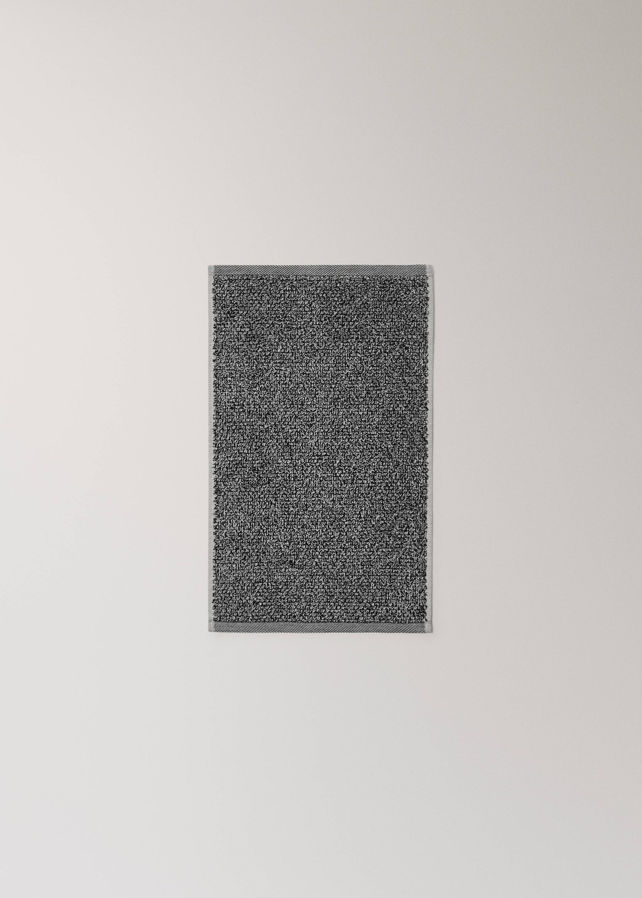 Cotton-blend two-tone guest towel - Details of the article 4