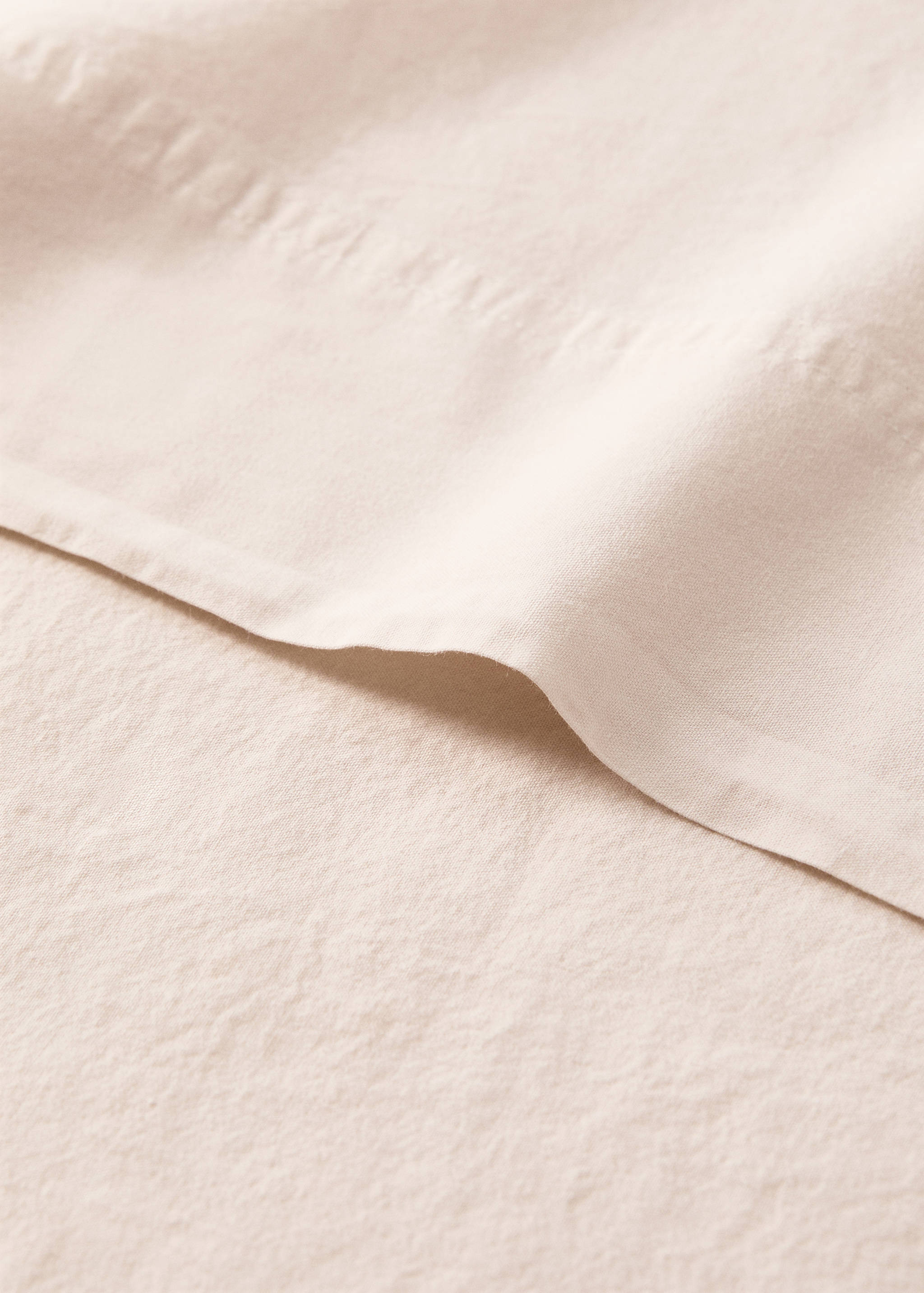 Children's washed cotton double-stitched top sheet for 90 cm bed - Details of the article 2