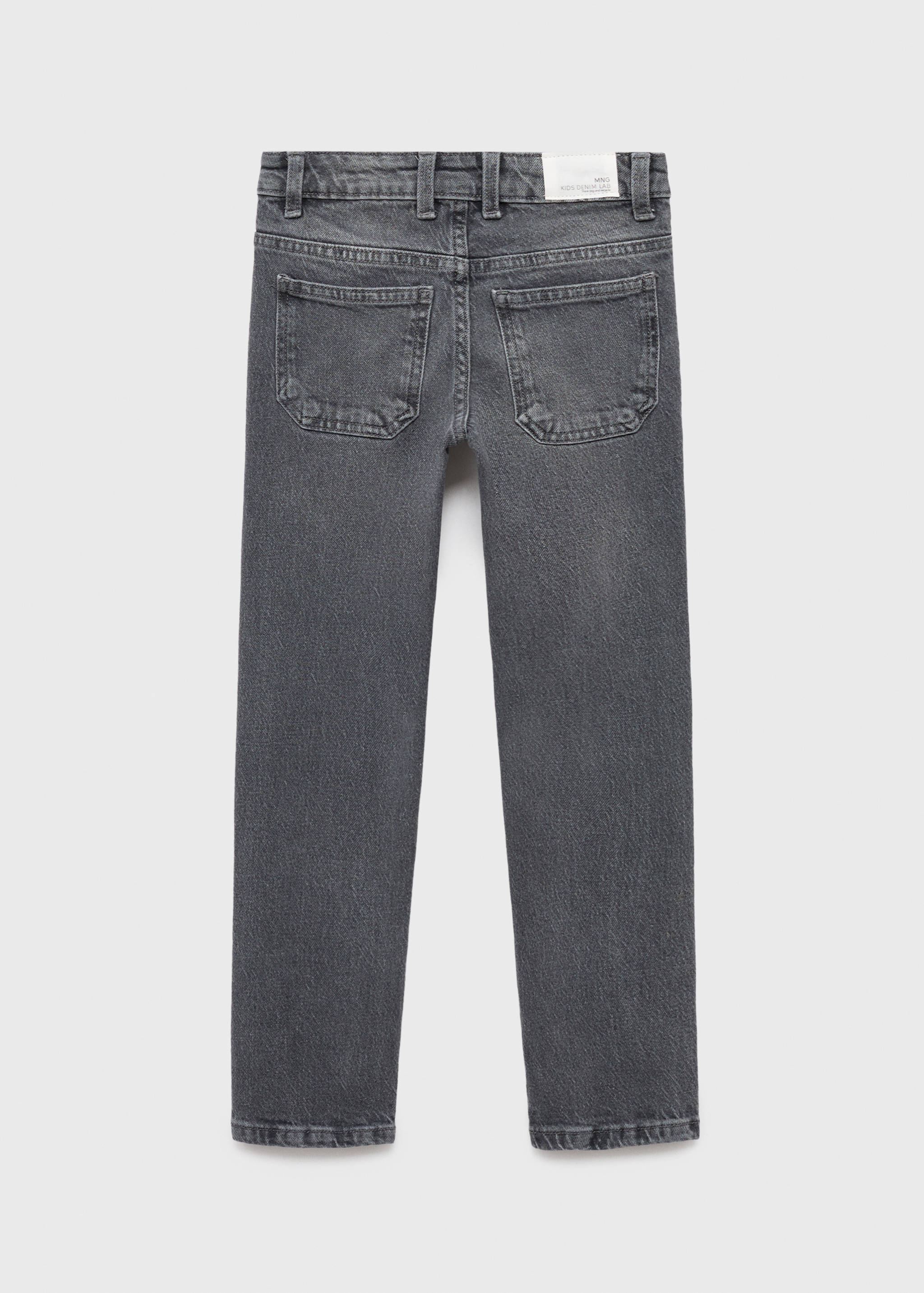 جينز بقصة منتظمة - الجهة الخلفية للمنتج