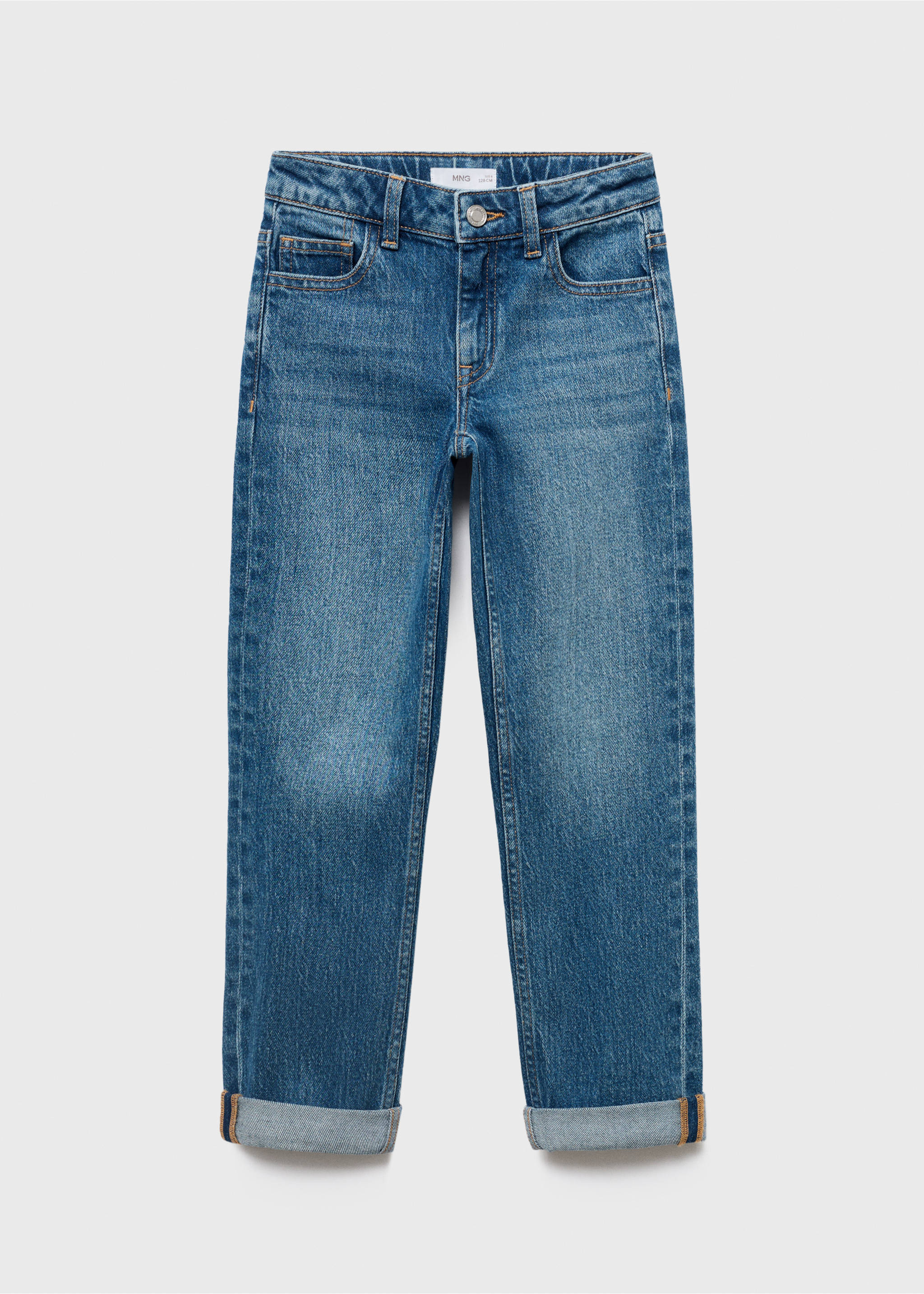 Regular-fit jeans - Article without model, Medium Blue. Ref: 17032030-00.
