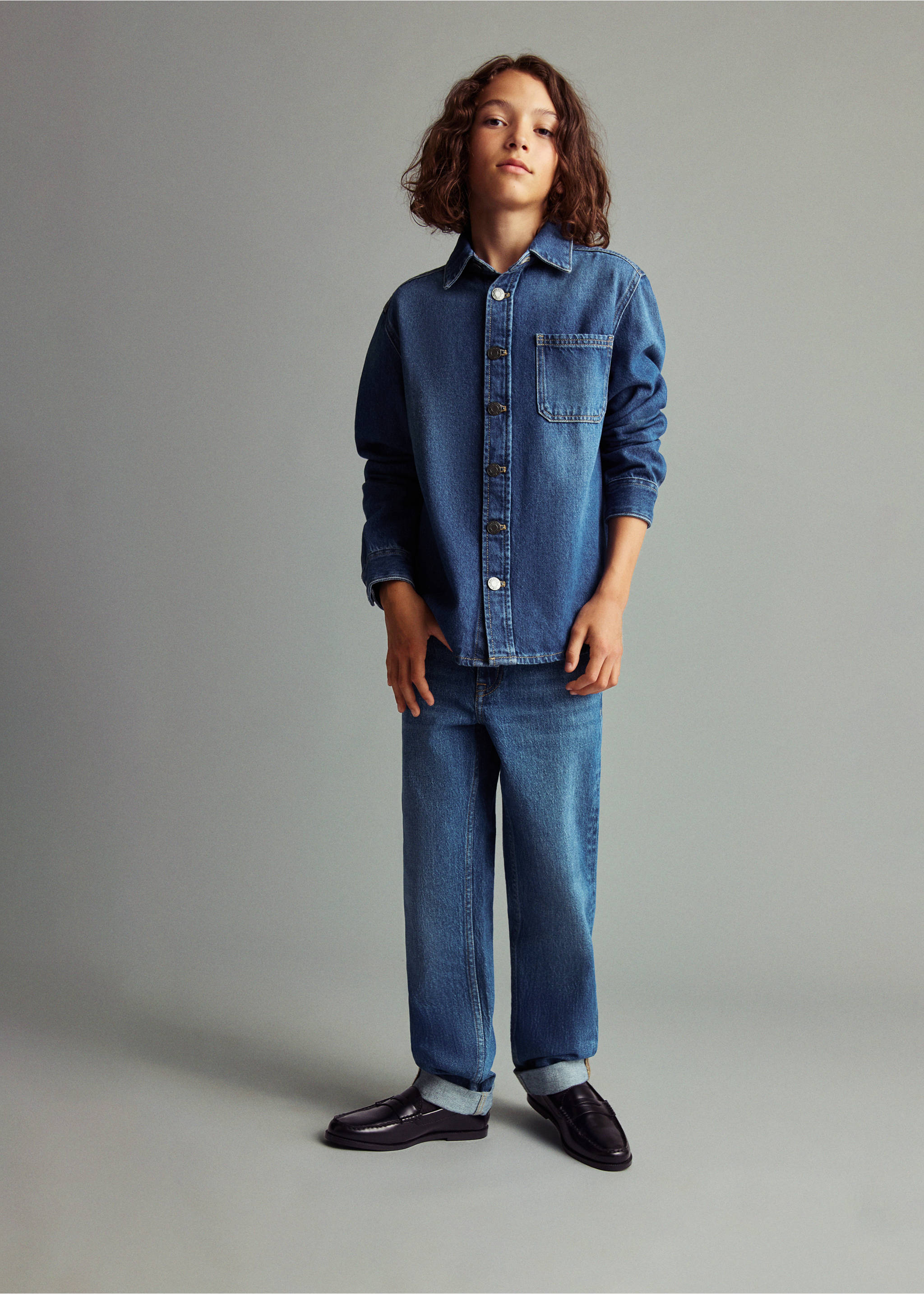 Regular-fit jeans - General plane, Dark Blue. Ref: 17032030-00.