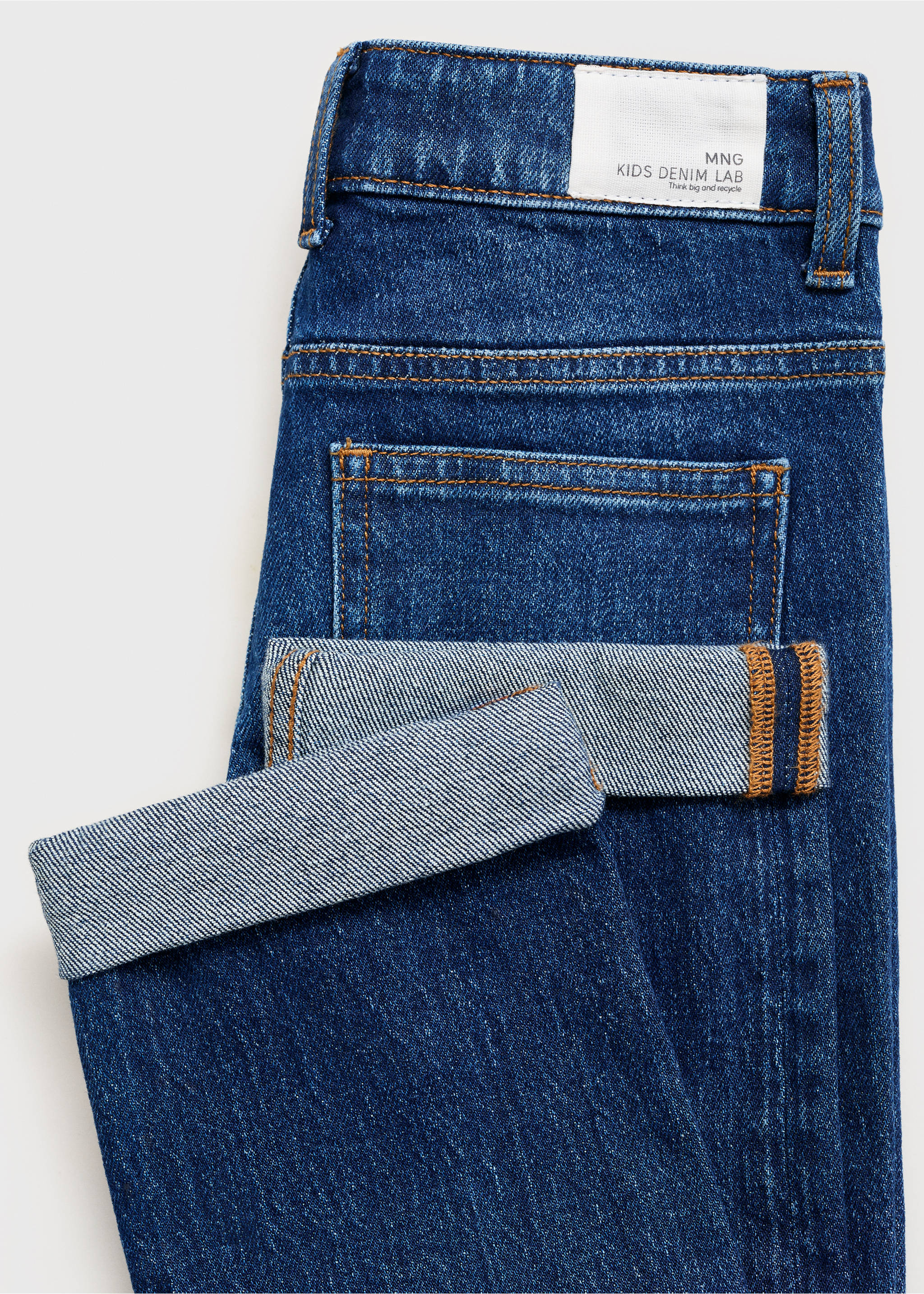 Regular-fit jeans - Details of the article 0, Dark Blue. Ref: 17032030-00.