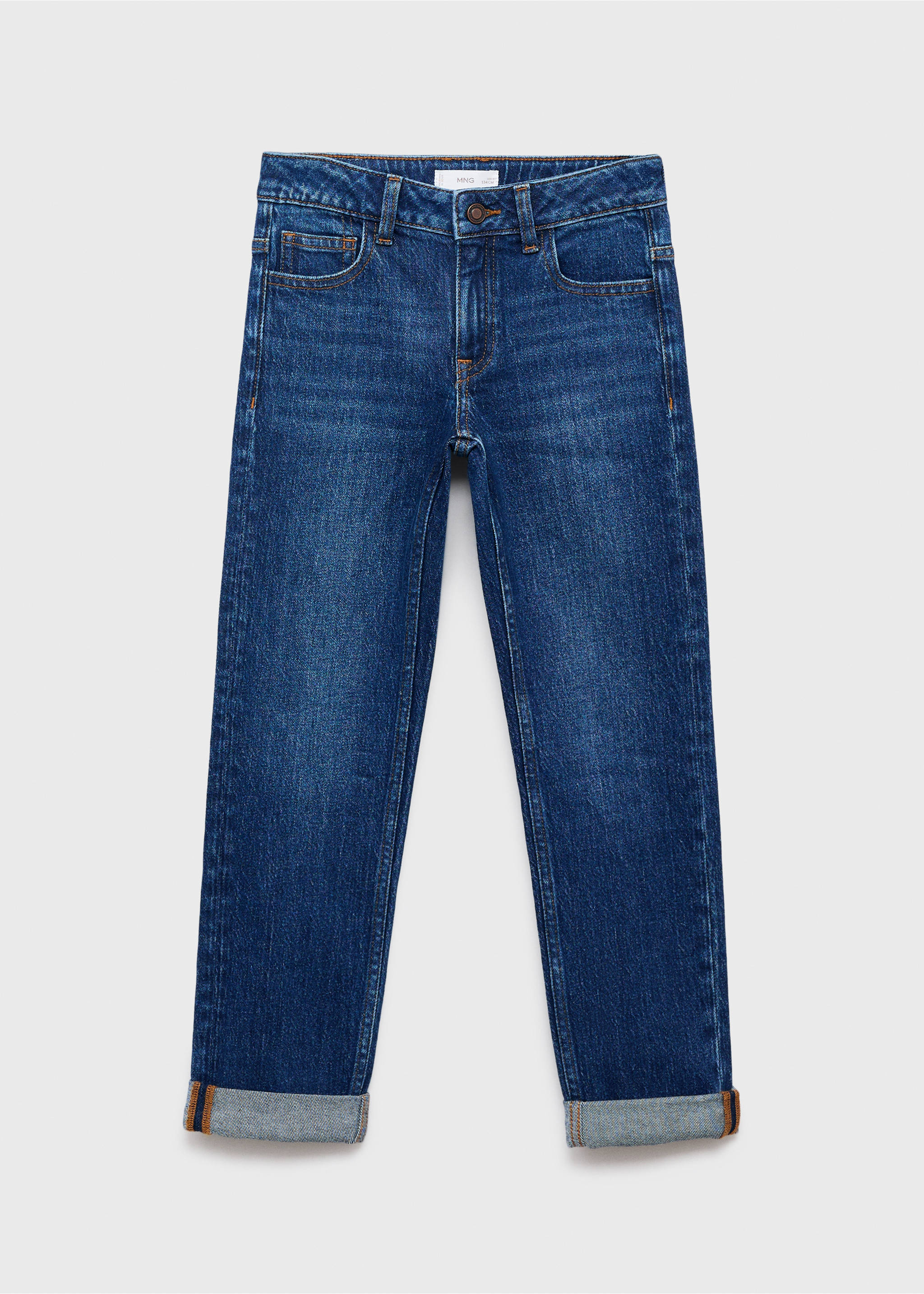 Regular-fit jeans - Article without model, Dark Blue. Ref: 17032030-00.