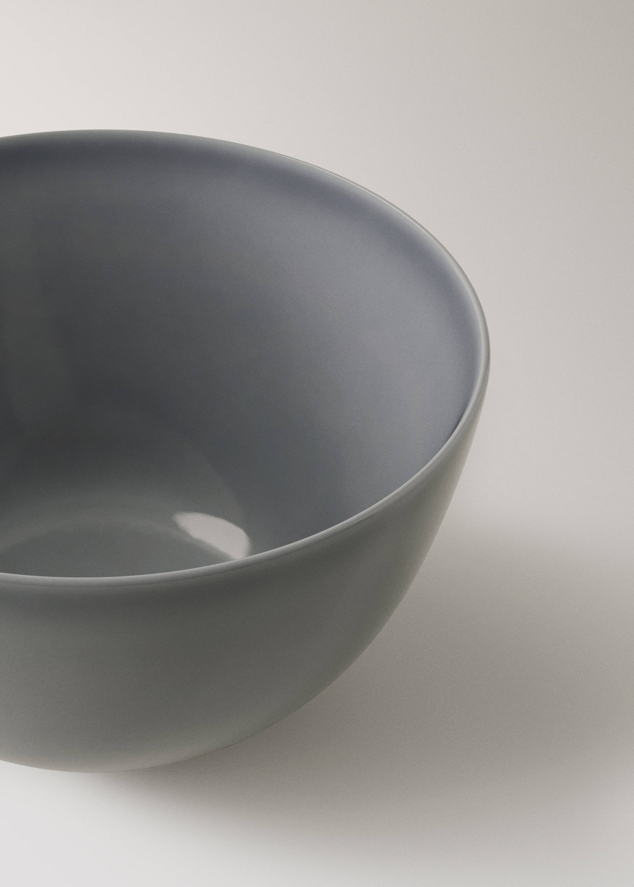 Plain stoneware bowl - Details of the article 1