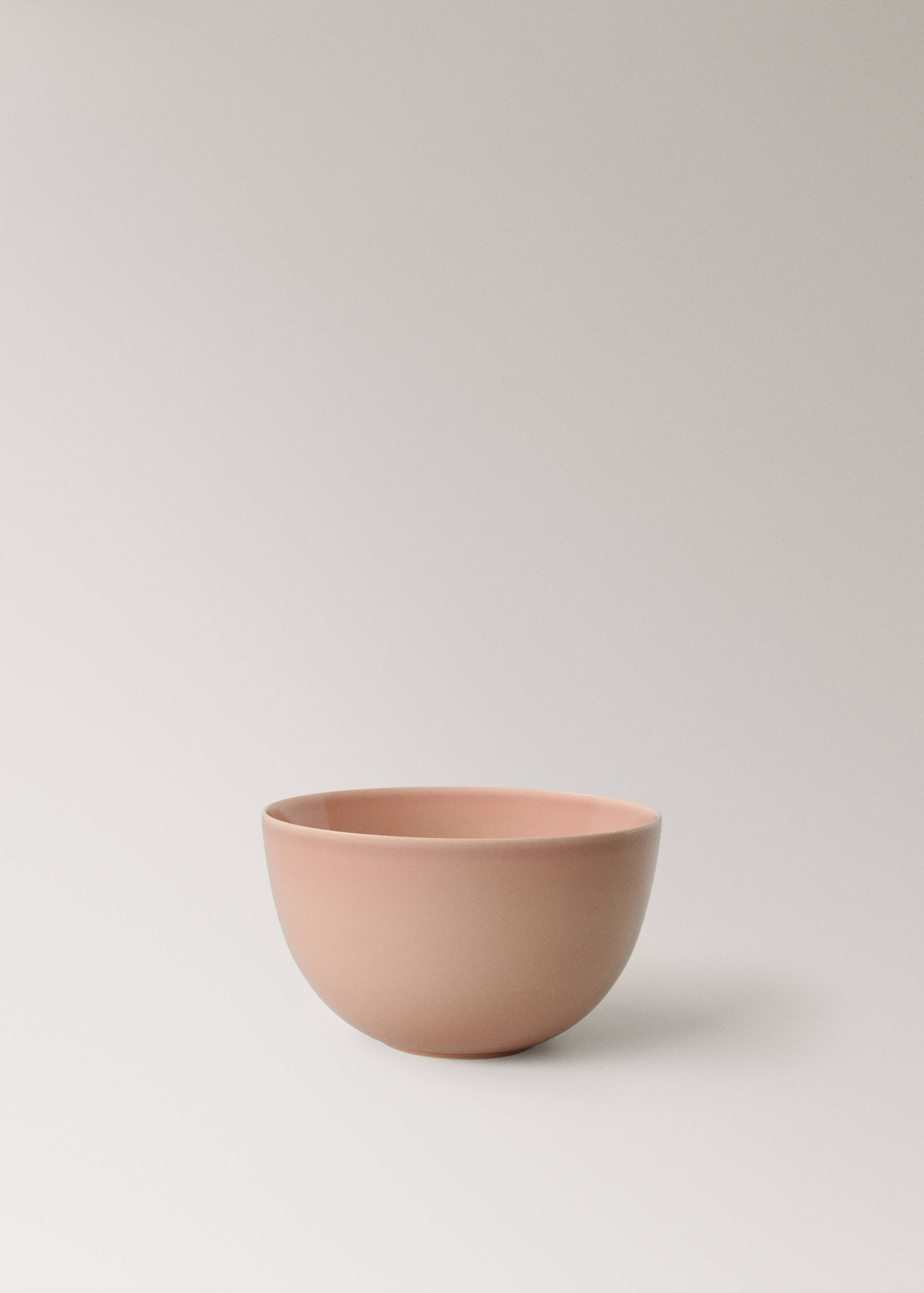 Plain stoneware bowl - Article without model