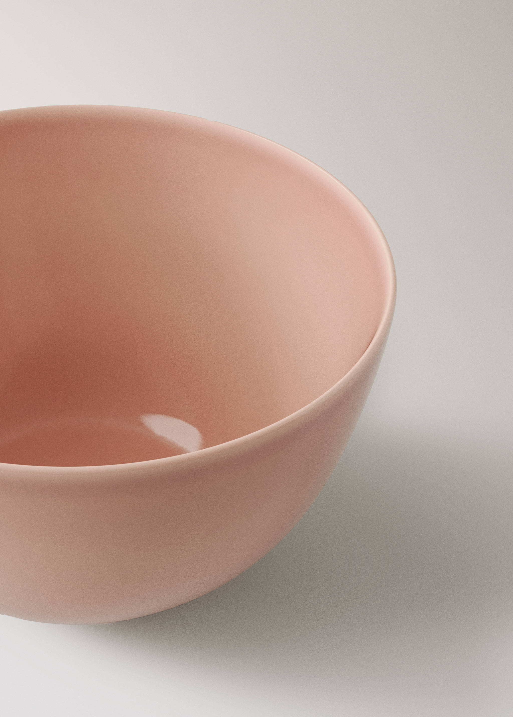 Plain stoneware bowl - Details of the article 1