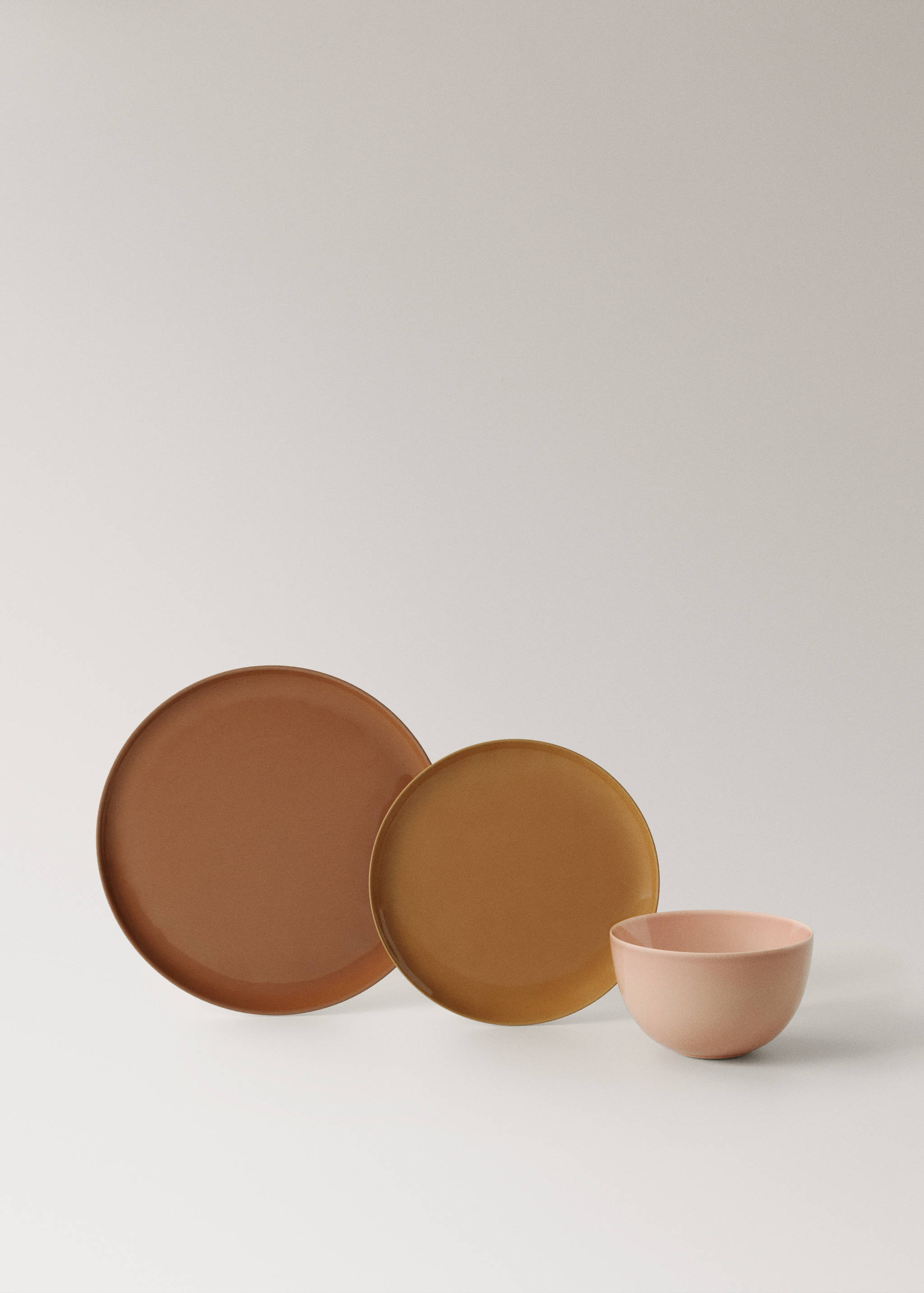 Plain stoneware bowl - Details of the article 5