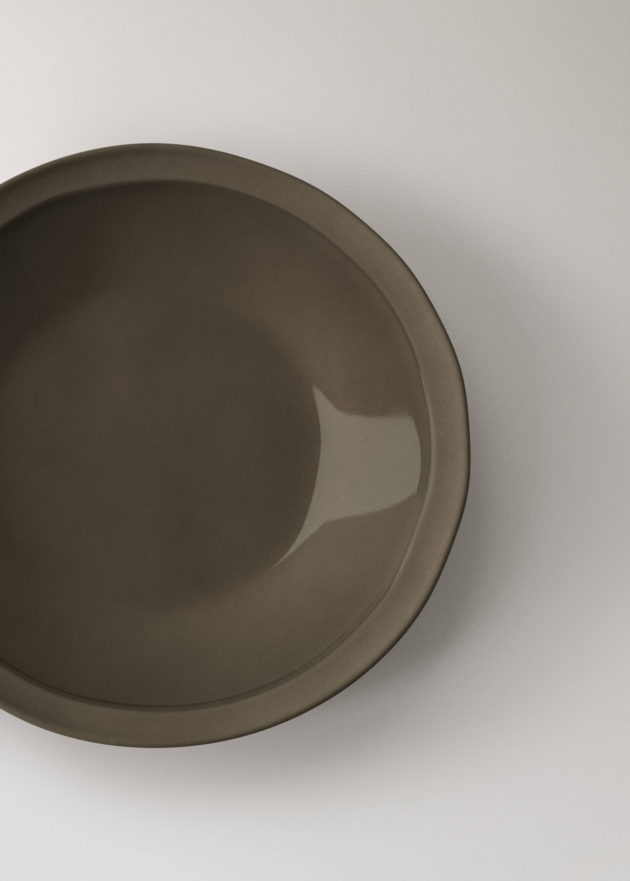 Dessertteller aus recyceltem Gres - Detail des Artikels 1