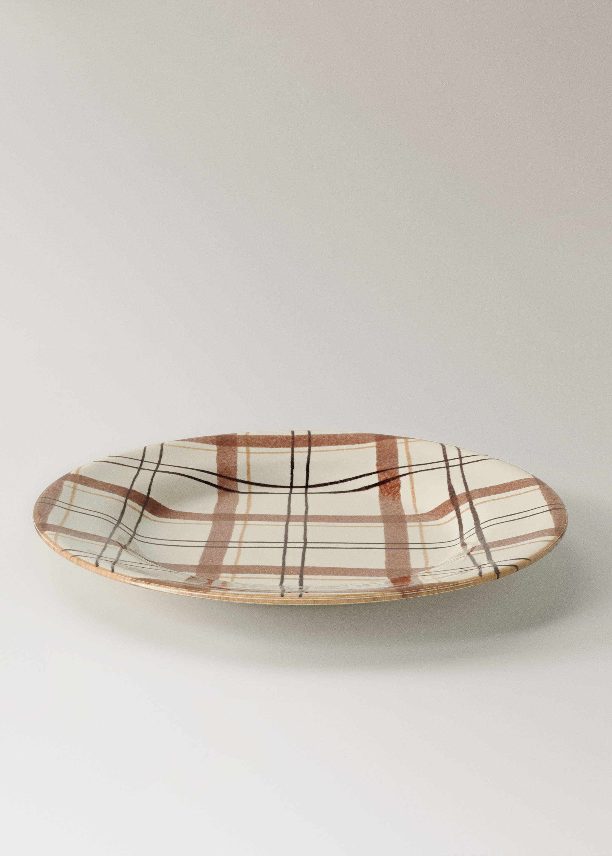 Plato postre gres pintado a mano - Detalle del artículo 3