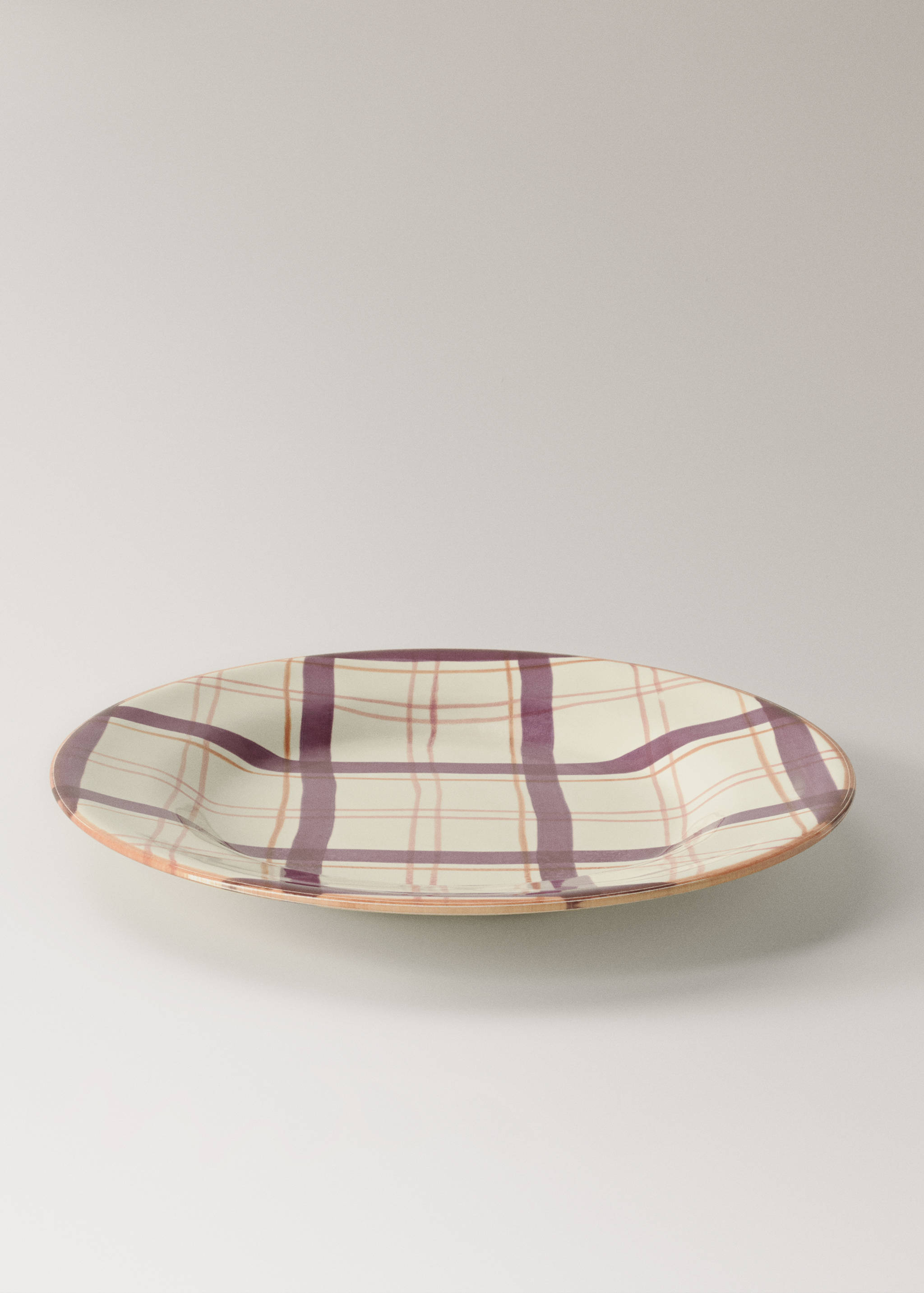 Handbemalter Dessertteller aus Steingut - Detail des Artikels 1