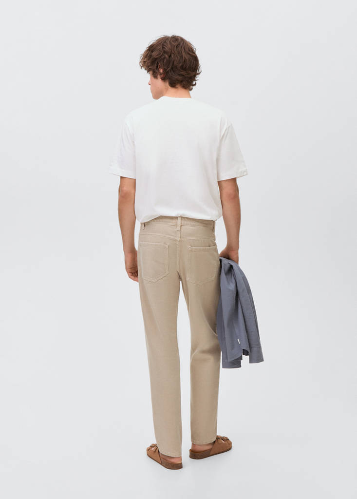 Regular-fit jeans — Beige