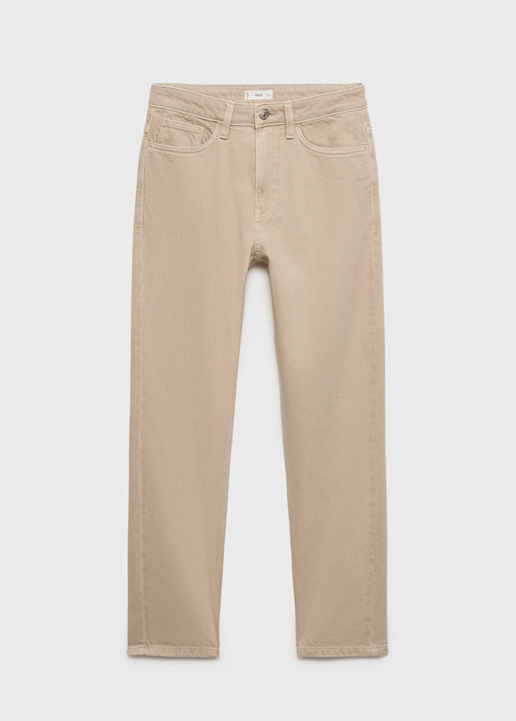 Regular-fit jeans — Beige