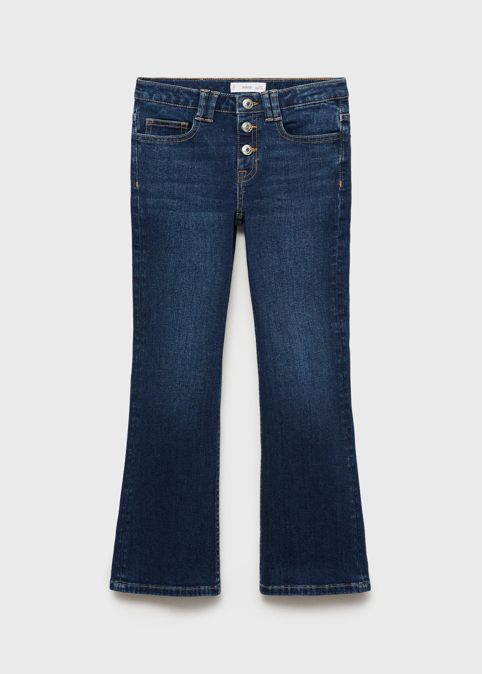 Buttons flare jeans - Article without model