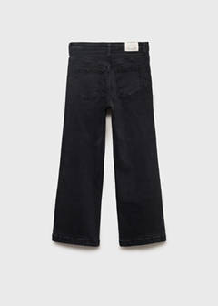 Straight-fit jeans with studs — Black denim 5