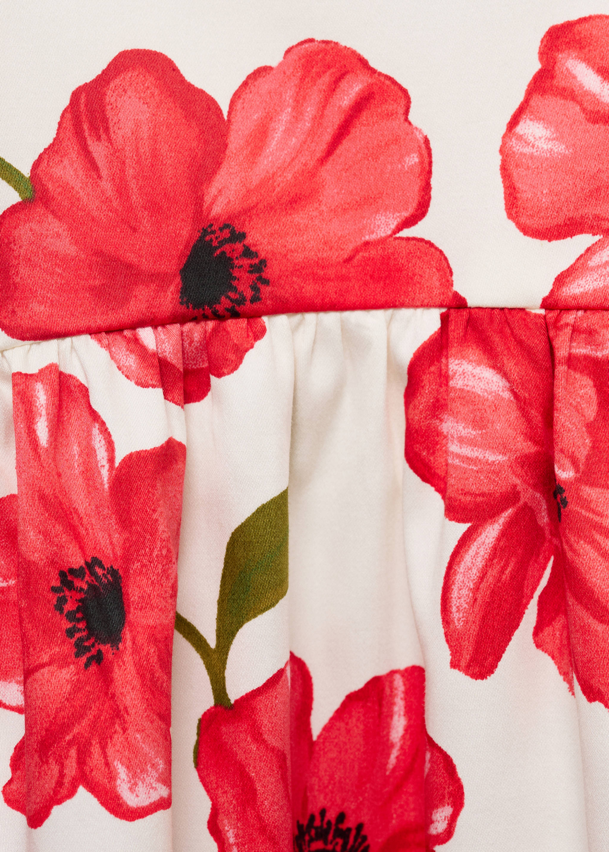 Flared cotton dress - Details of the article 8