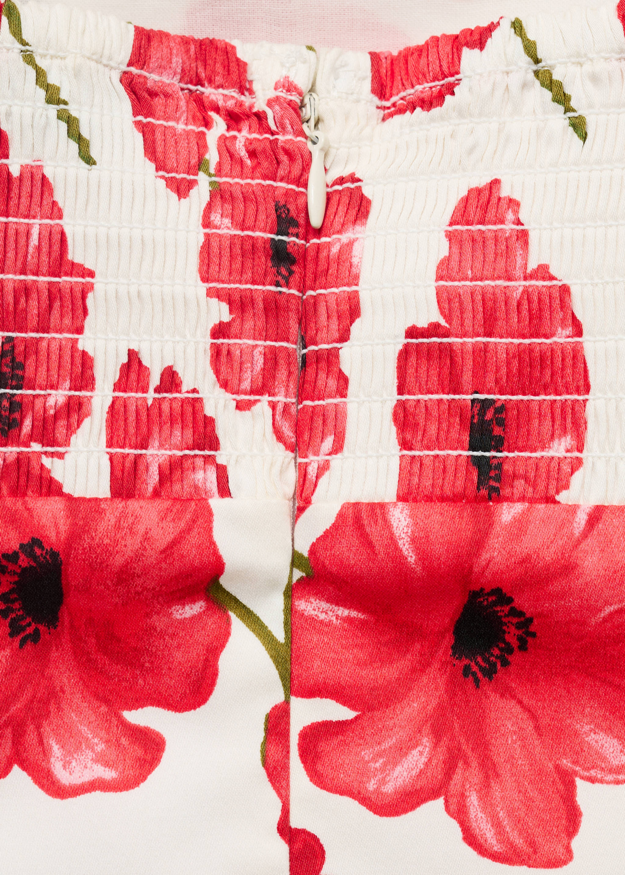 Flared cotton dress - Details of the article 0