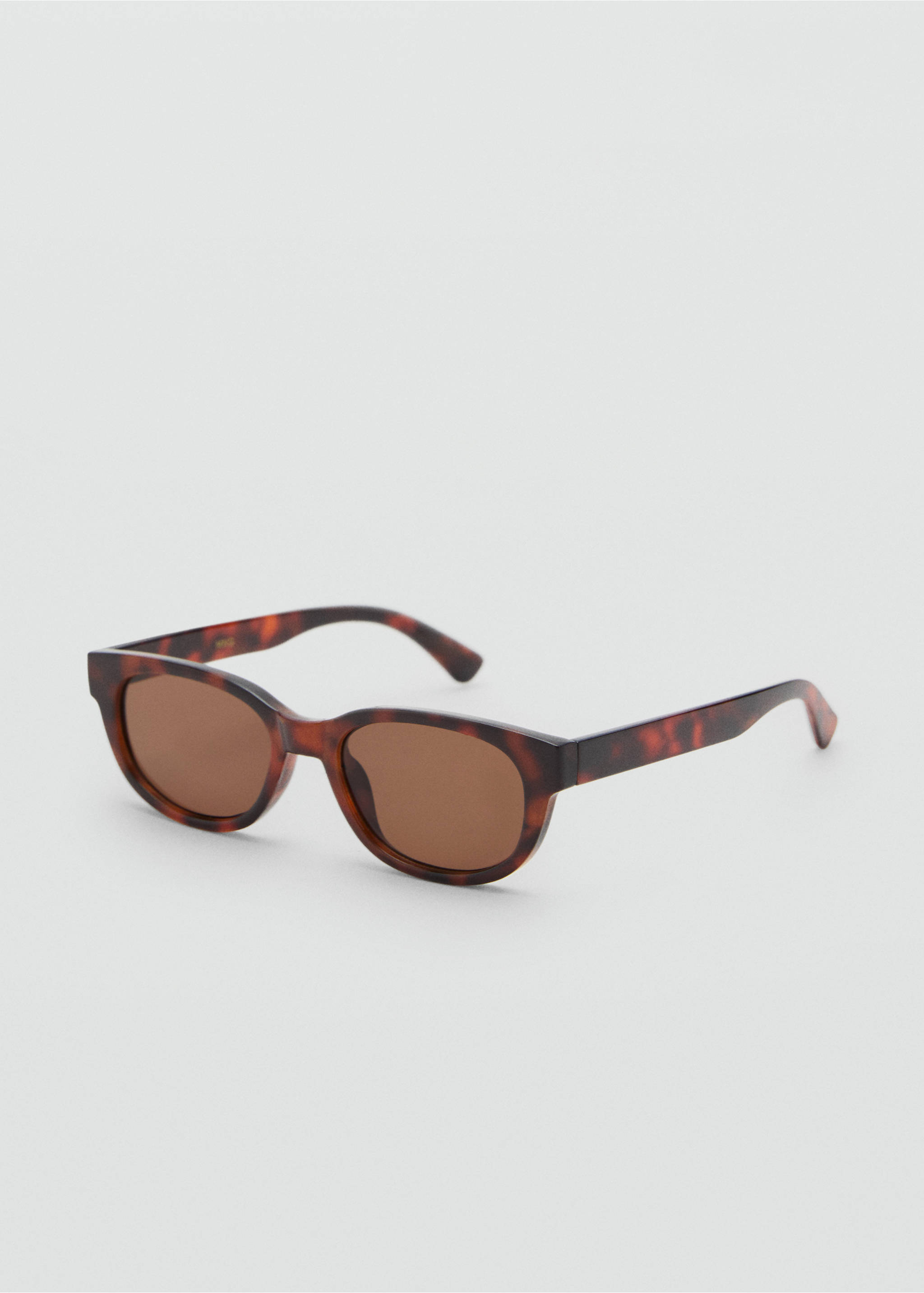 Gafas de sol montura de pasta - Plano medio, Chocolate. Ref: 17032539-00.