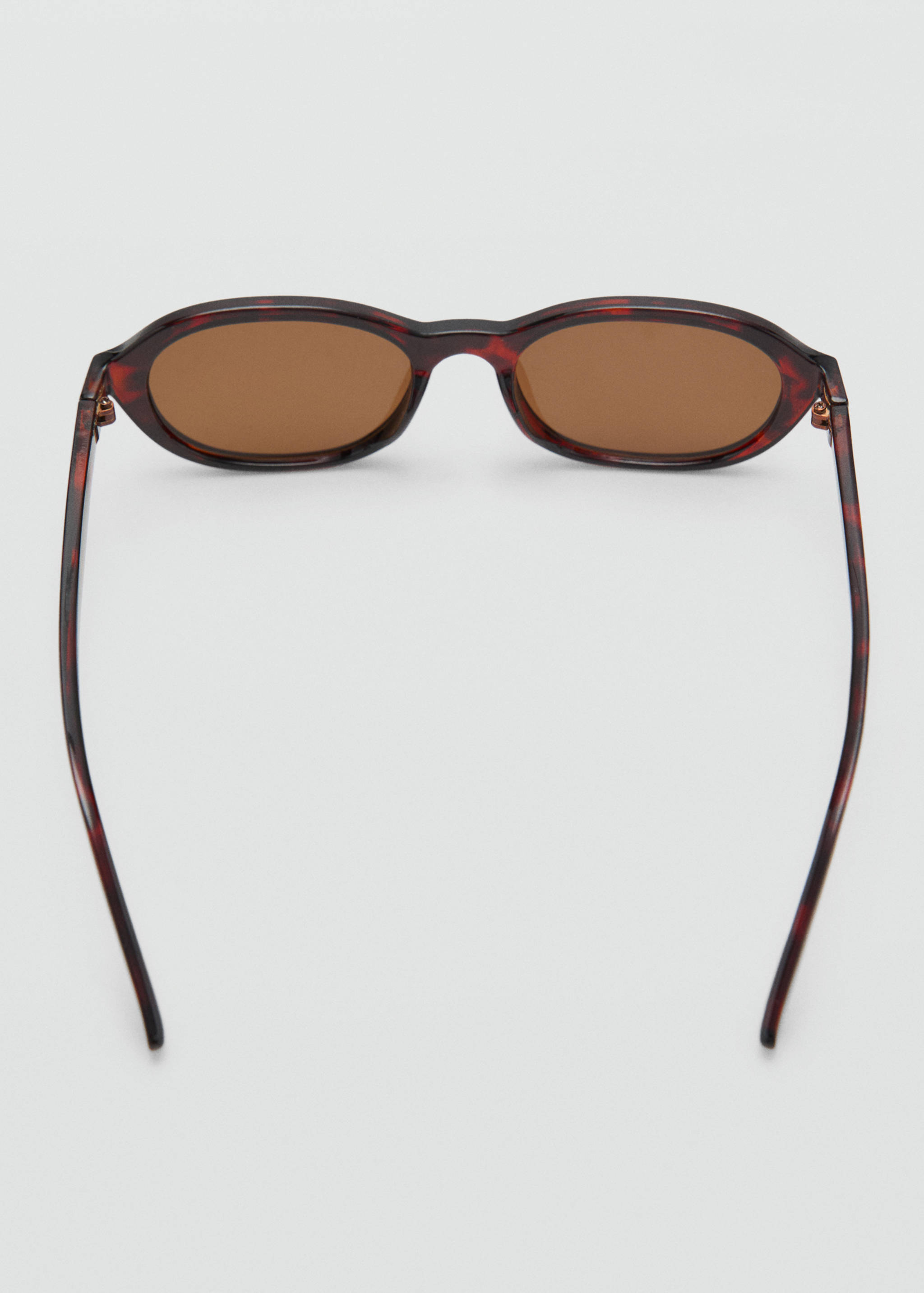 玳瑁镜框墨镜 - null