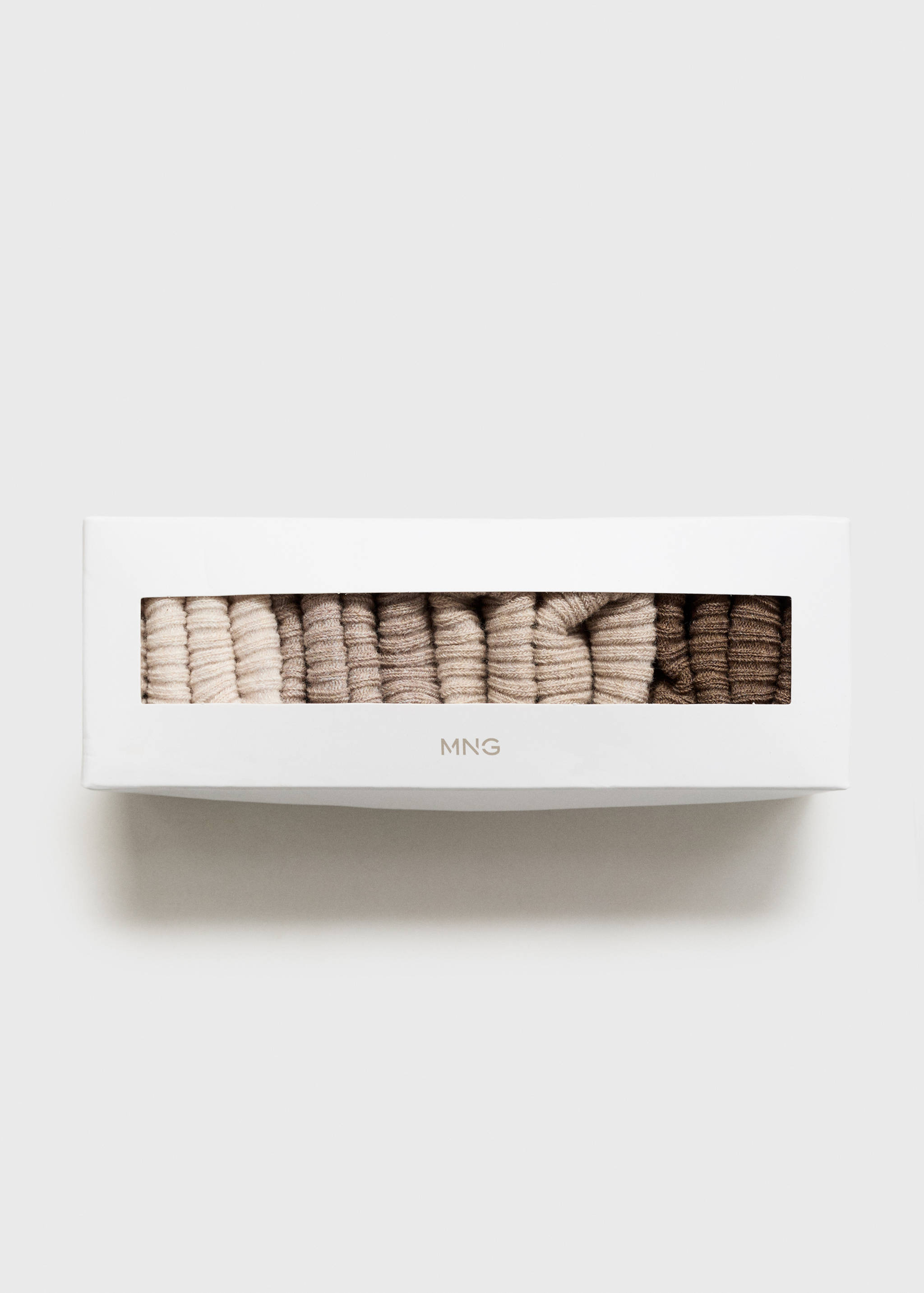 4 pack ribbed socks - Reverse of the article
