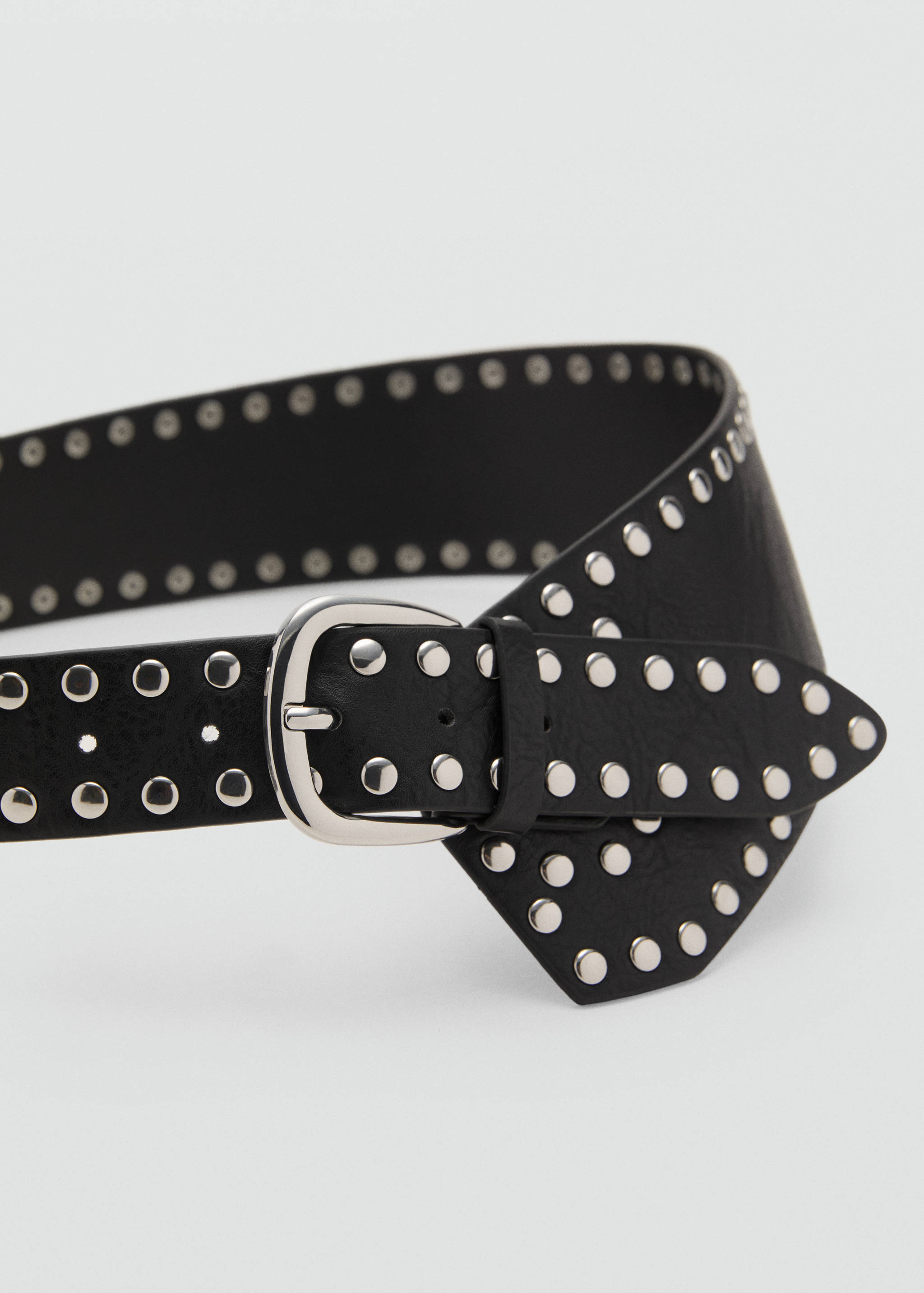 Studded sash belt - Medium plane