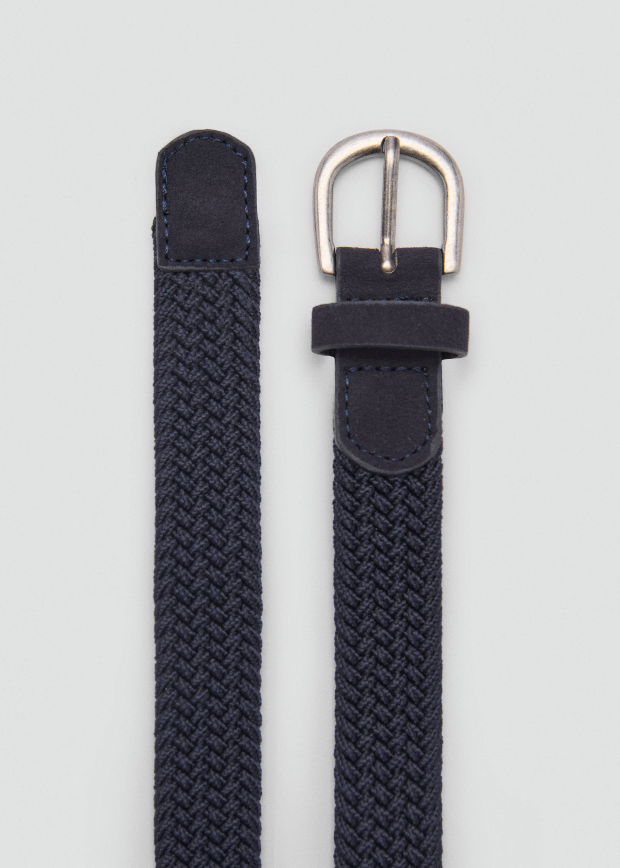 Braided elastic belt - Medium plane