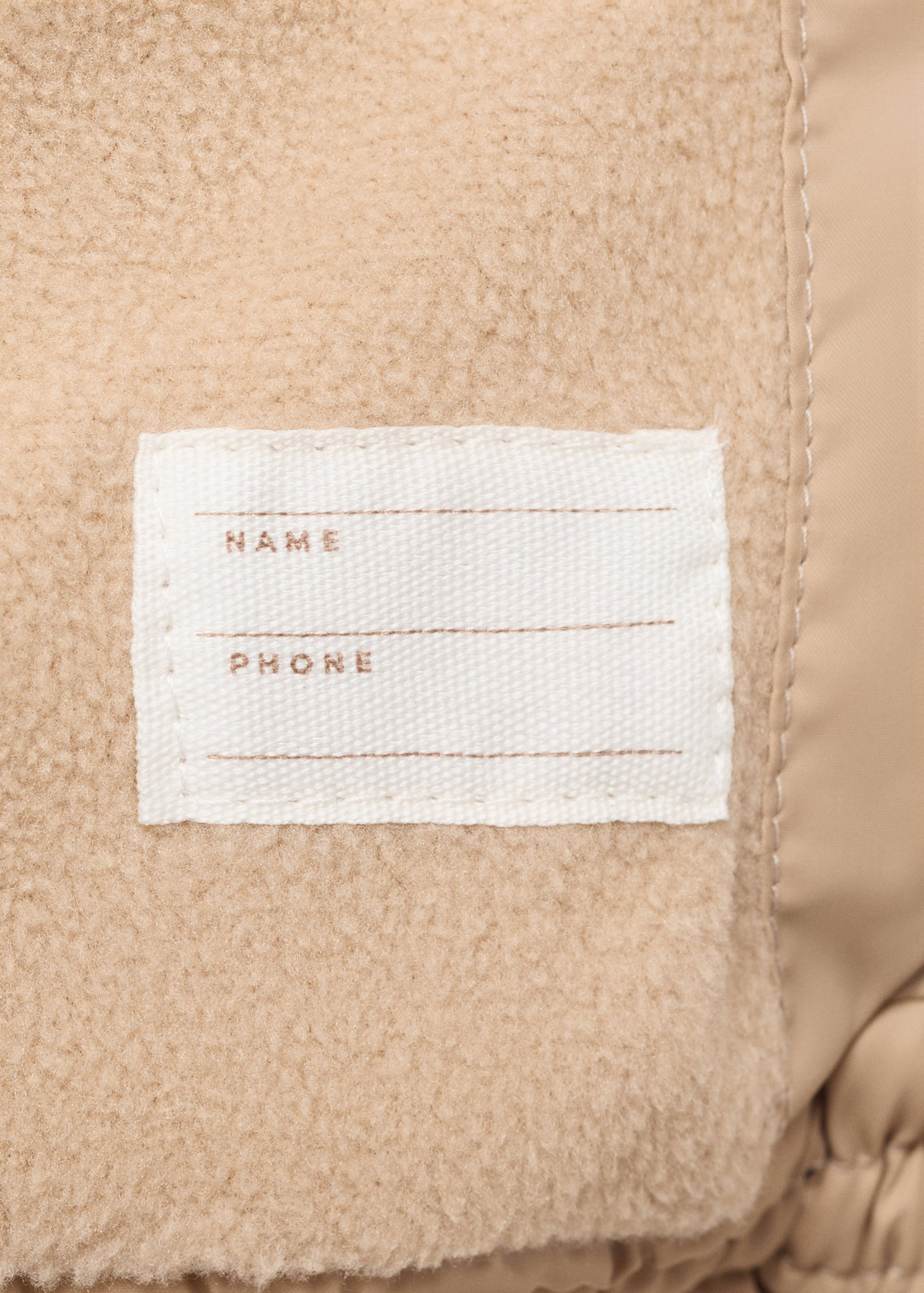 Quilted vest with hood - Details of the article 0
