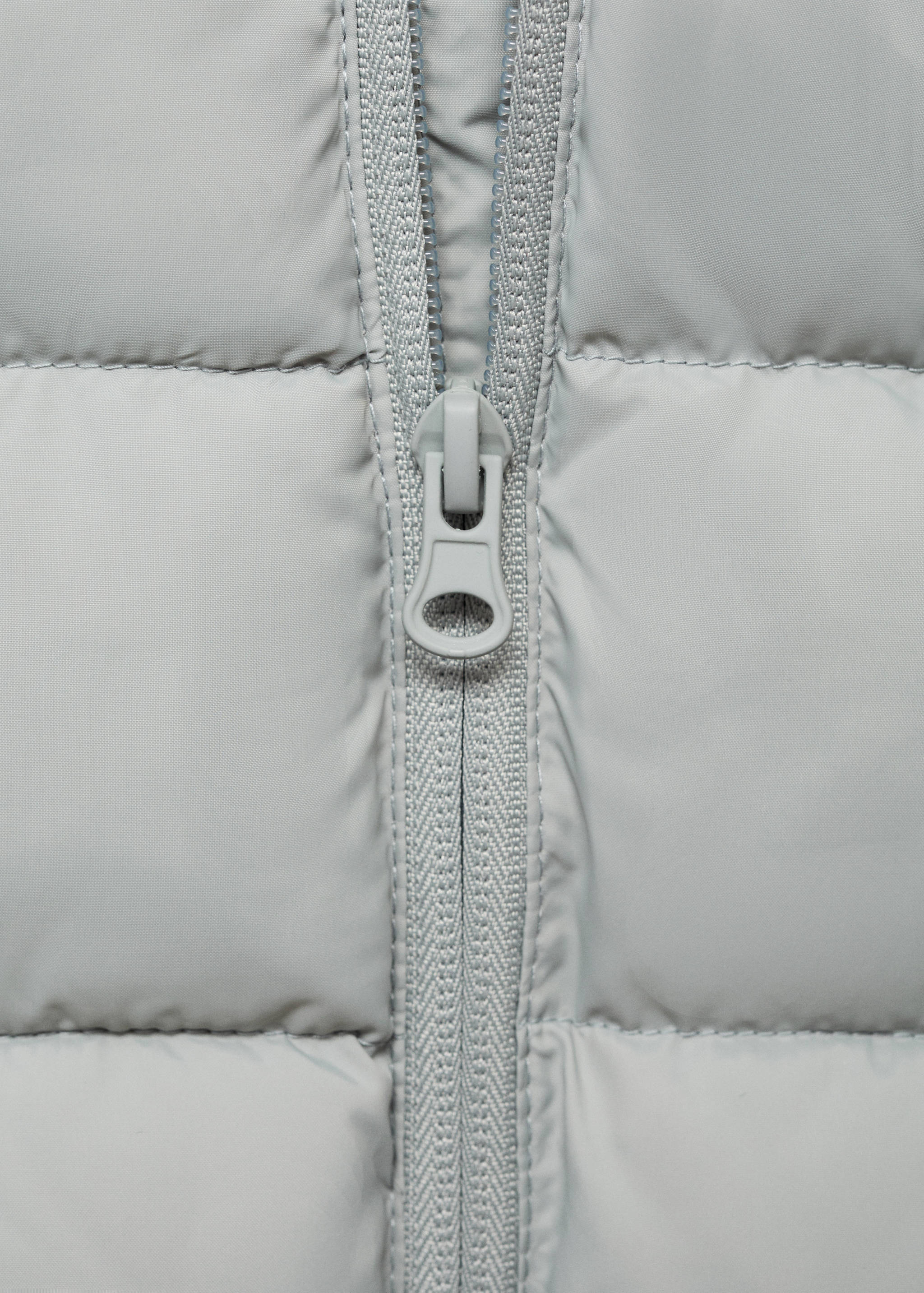 Quilted gilet with hood - Details of the article 0