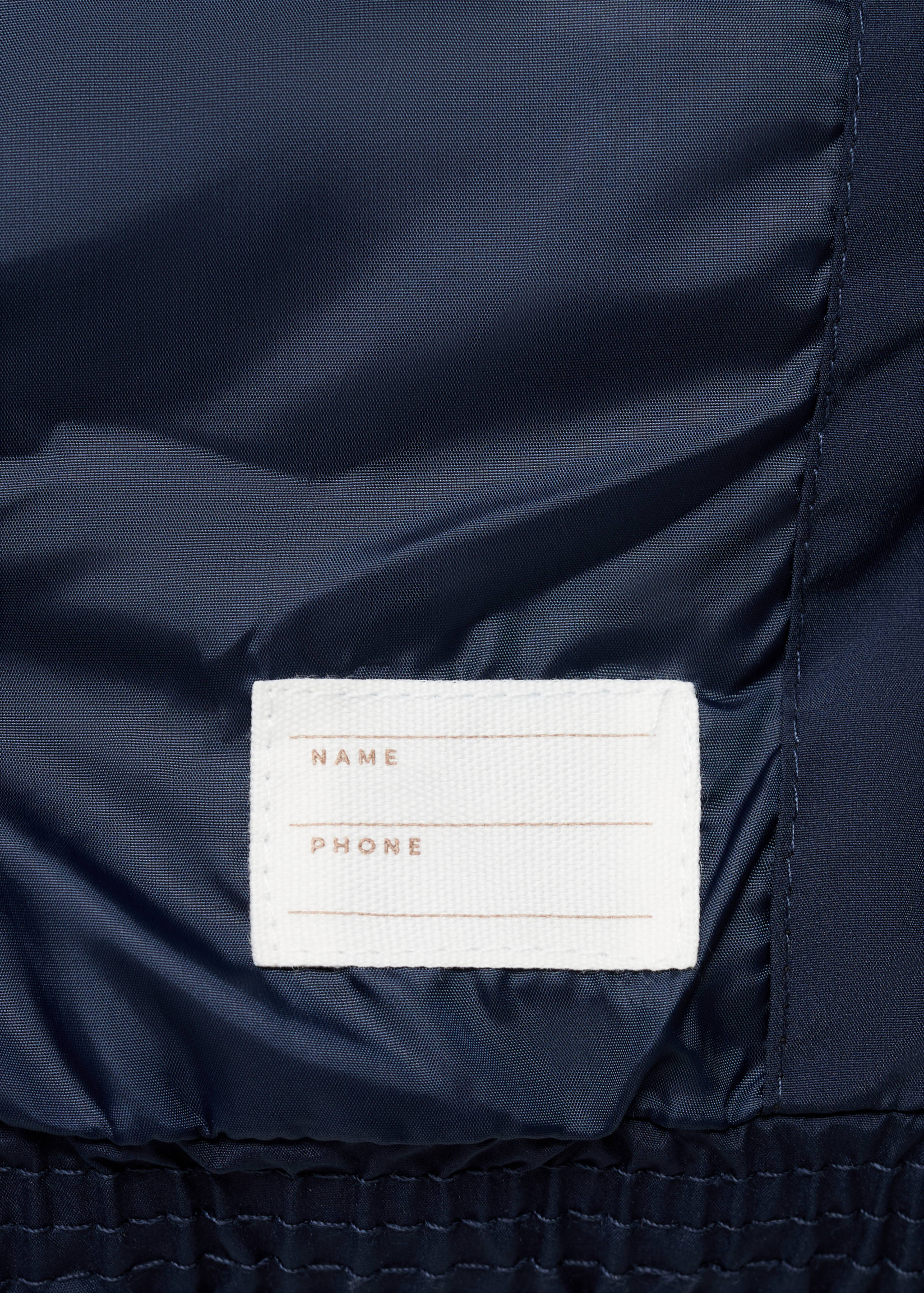 Quilted gilet with hood - Details of the article 0