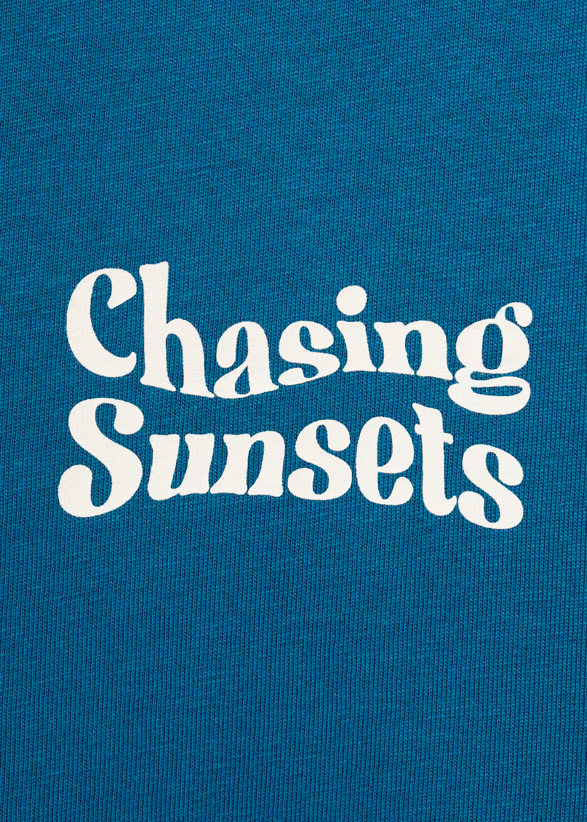 Хлопковая футболка с принтом - Деталь изделия 8