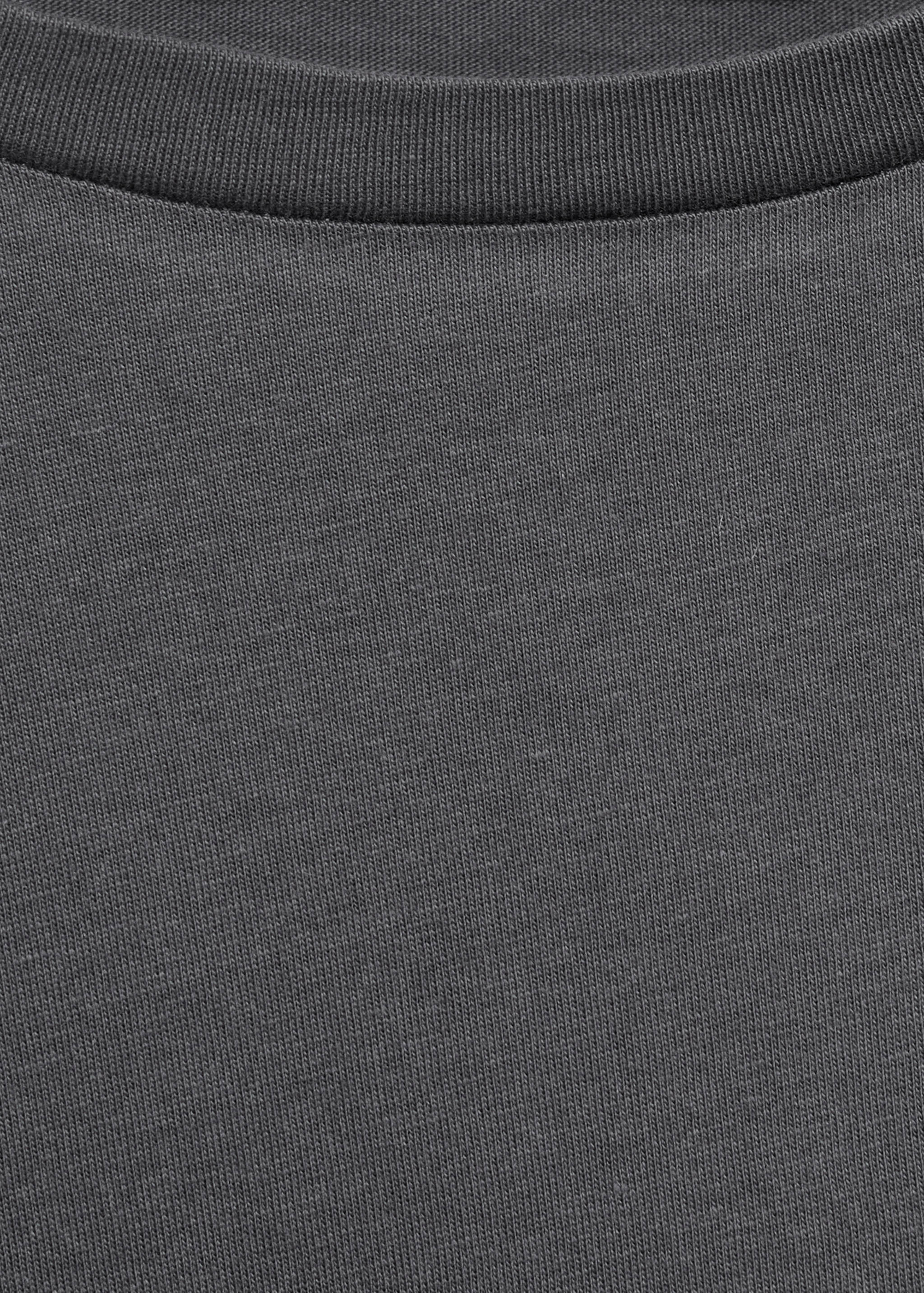 Two-piece plain cotton pyjamas - Details of the article 8