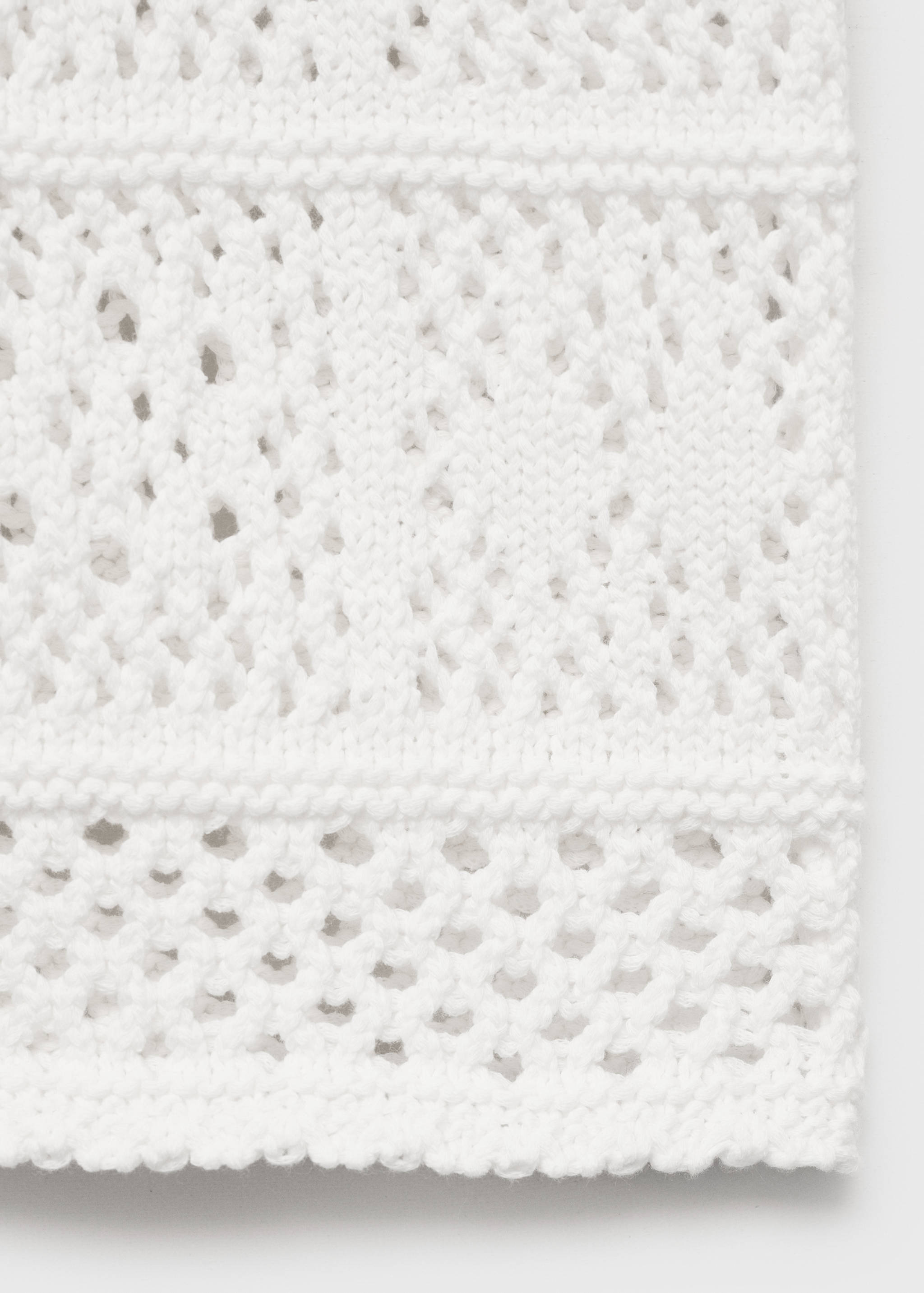 Cárdigan crochet manga corta - Detalle del artículo 0