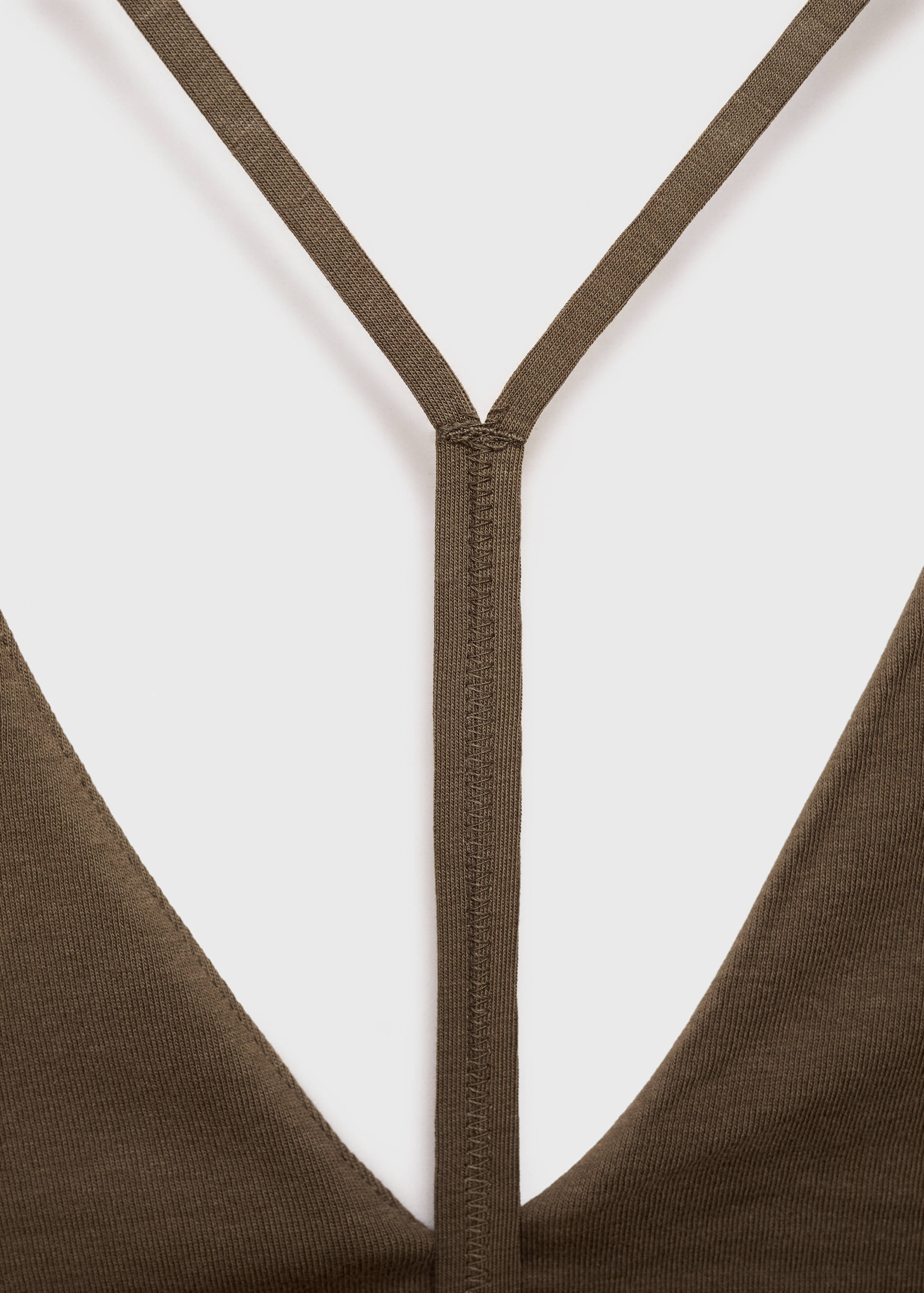 Robe midi décolletée dans le dos - Détail de l'article 0