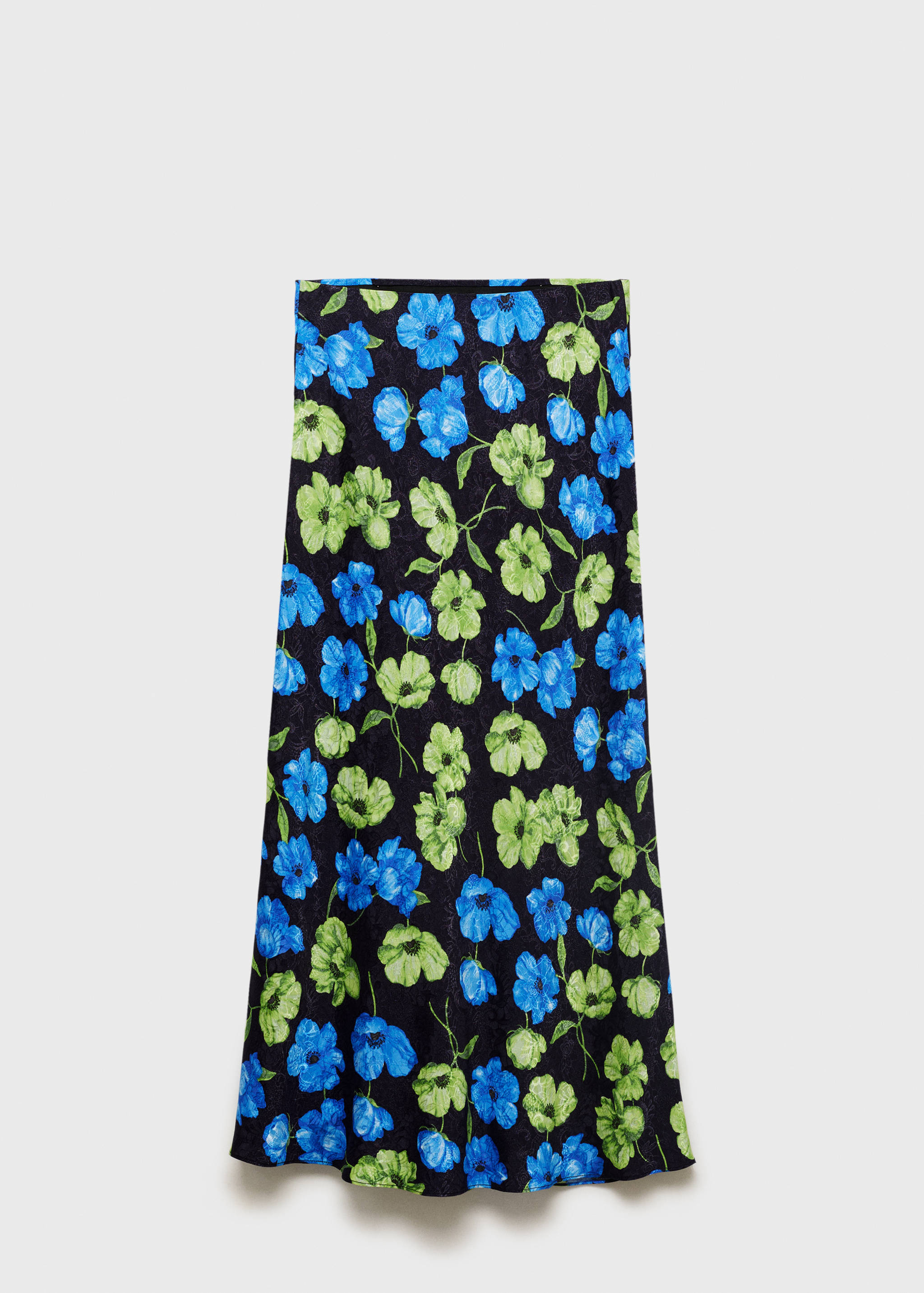 Floral-print long skirt - Article without model